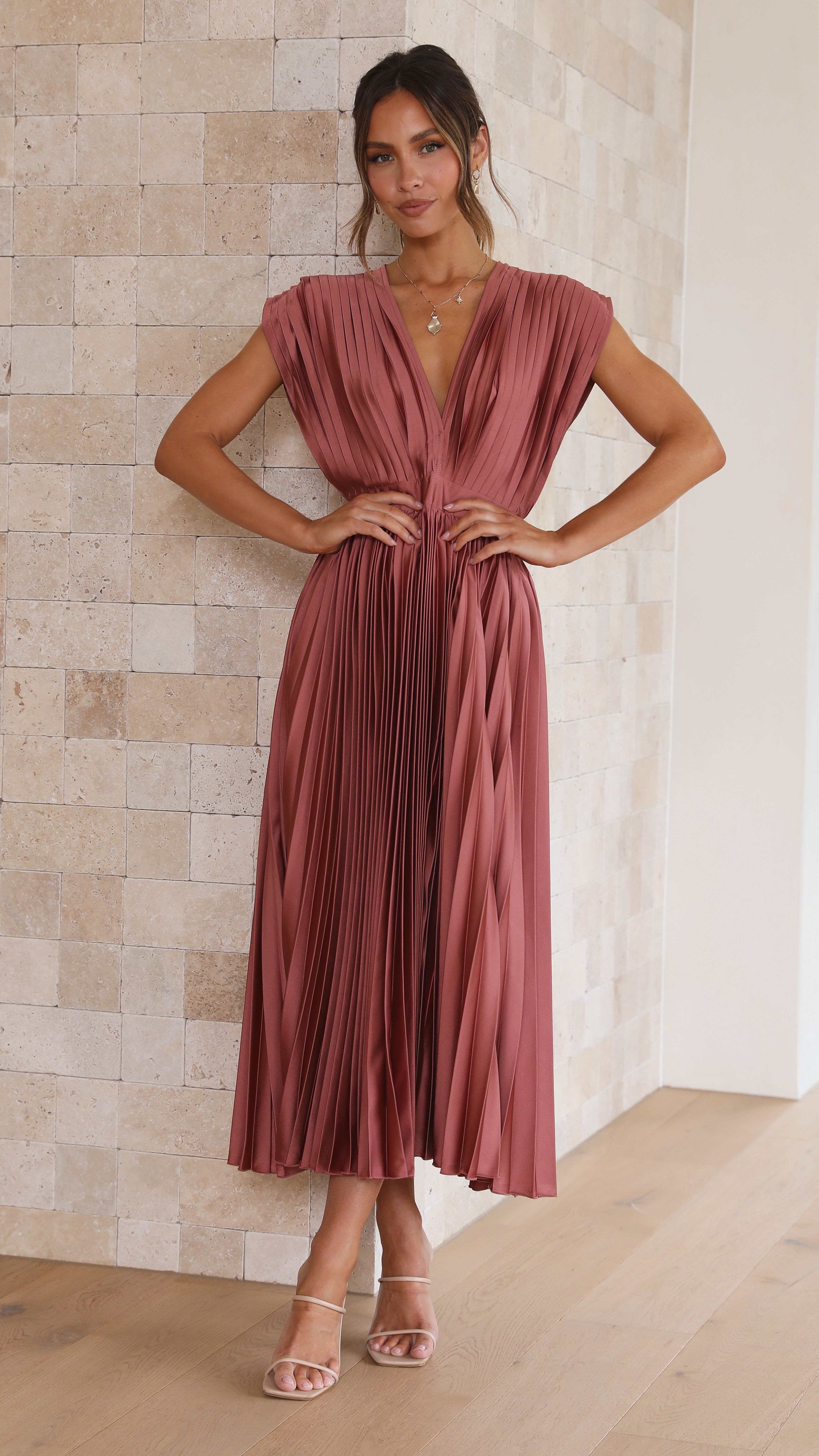 Kikodress - Gina Maxi Dress - Chocolate