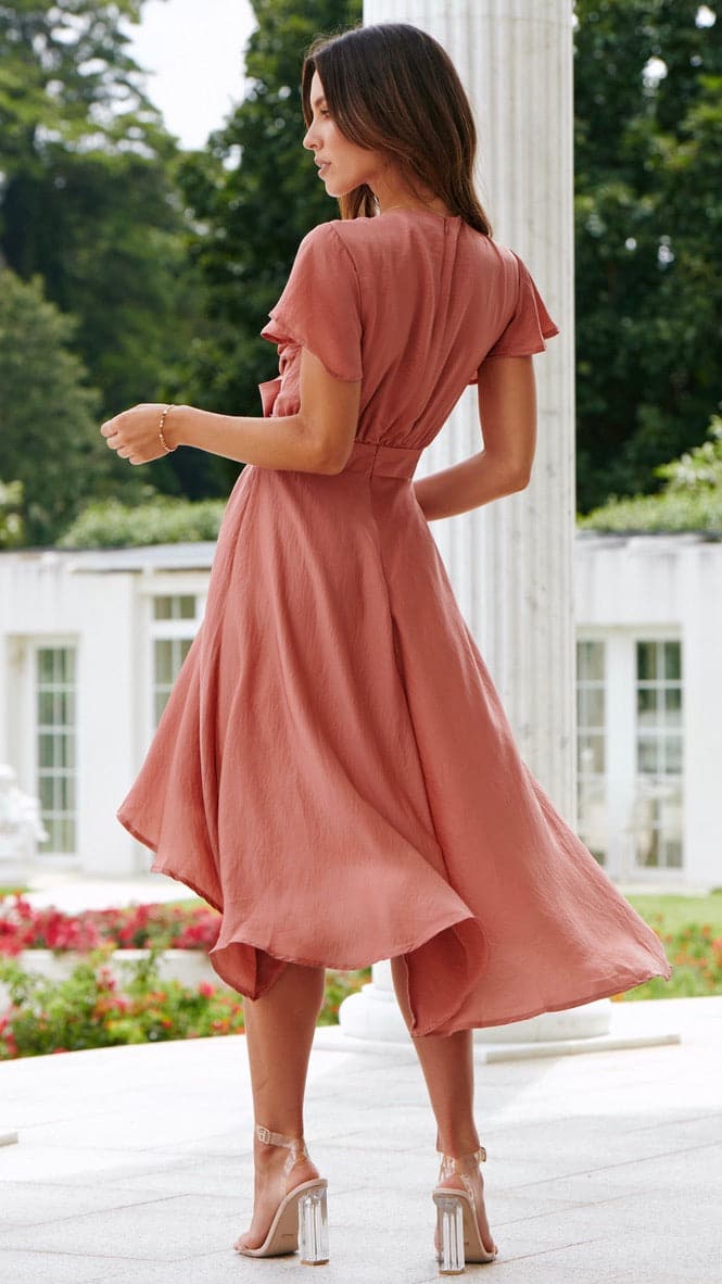 Kikodress - Sunny Daze Dress - Baked Rose