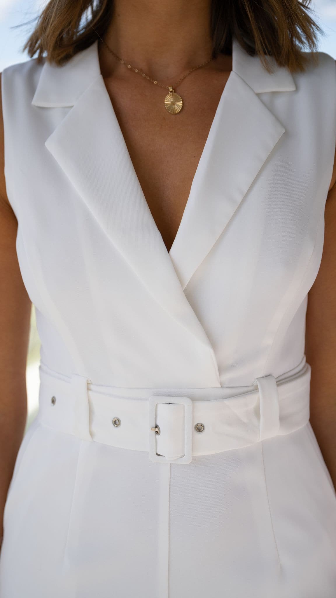 Kikodress - Gracen Jumpsuit - White