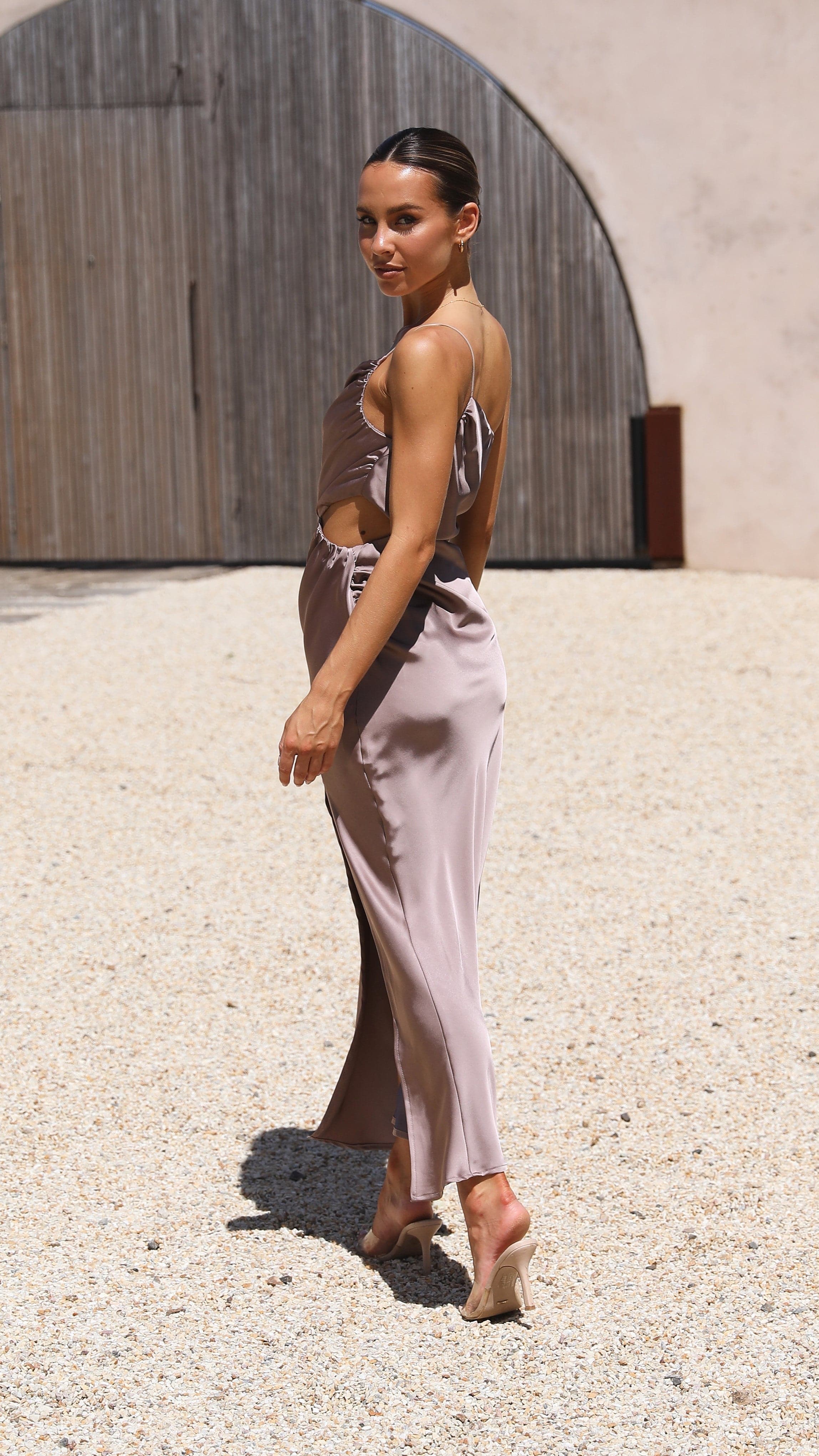 Kikodress - Nyla Maxi Dress - Mushroom