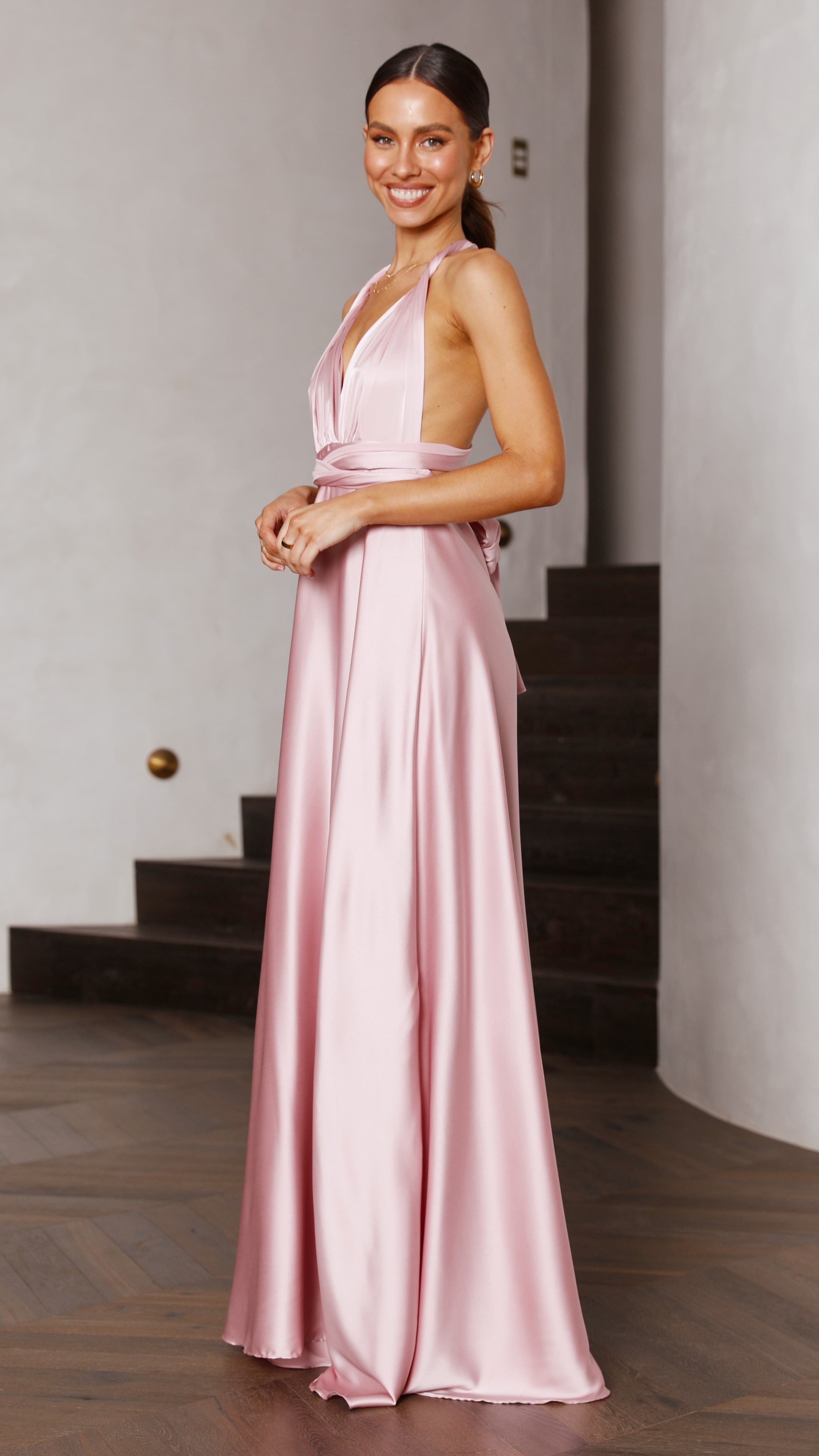 Kikodress - Bella Maxi Dress - Blush