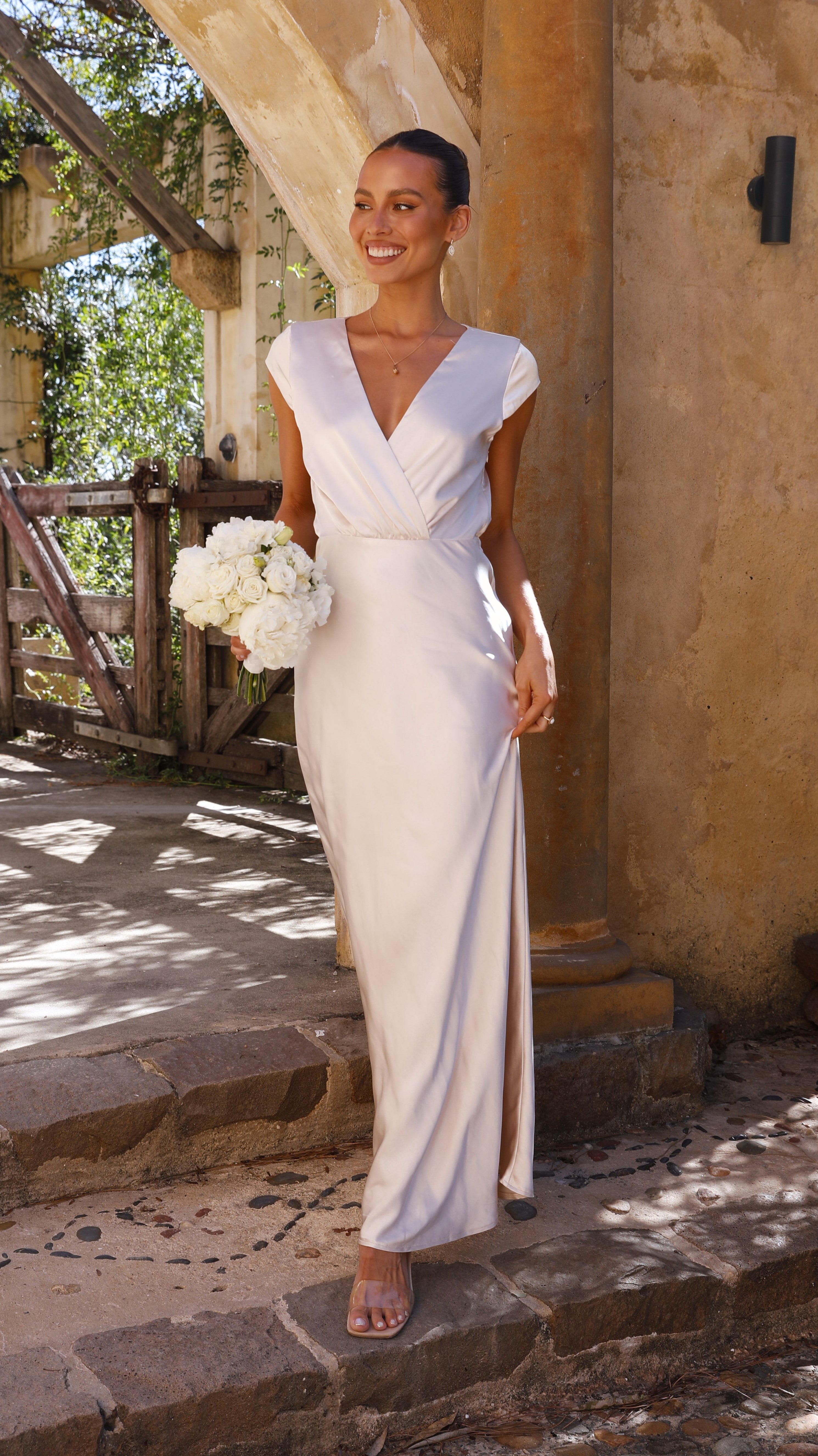 Kikodress - Selma Maxi Dress - Champagne