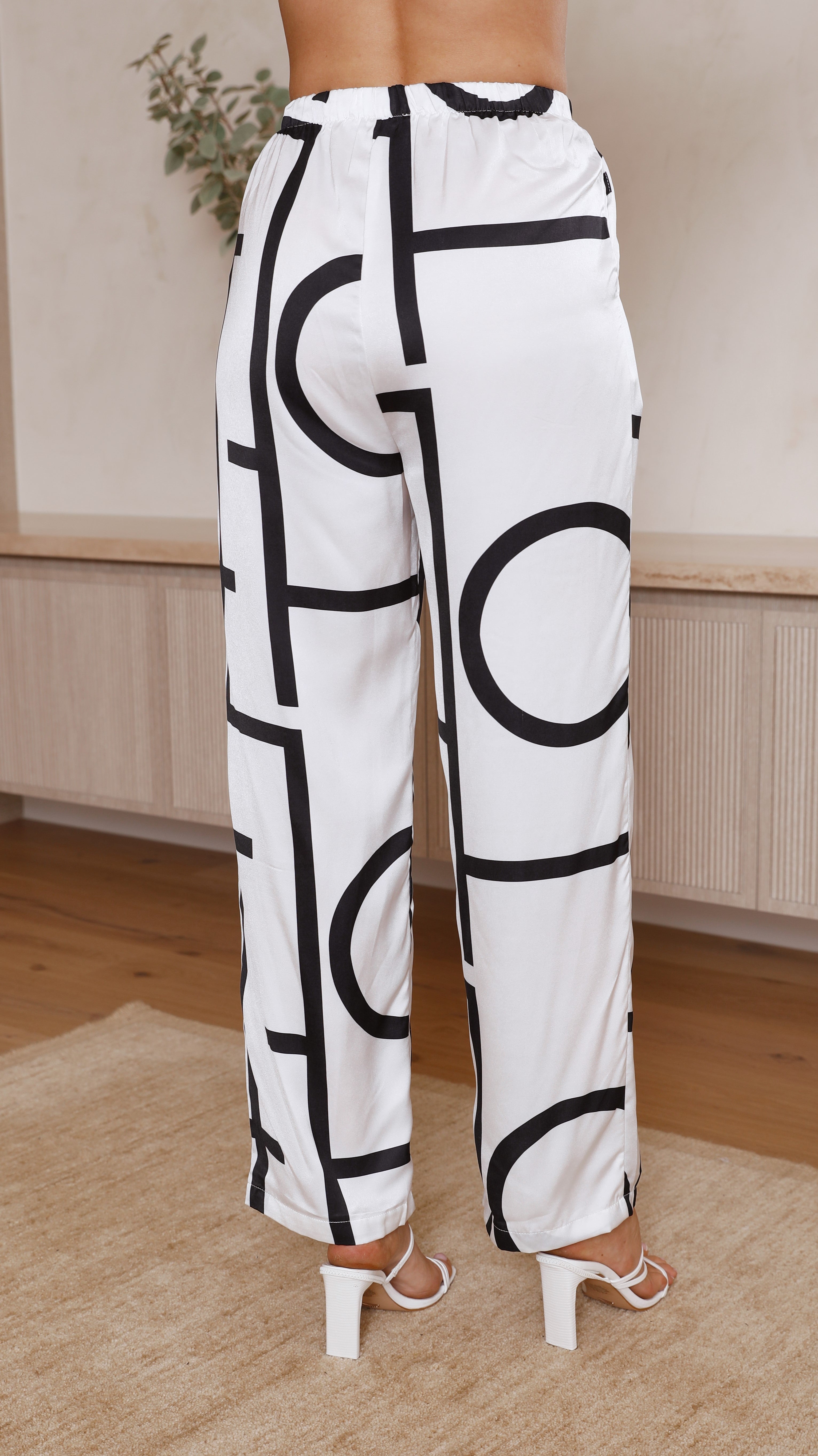 Kikodress - Darlah Pants - Black/White