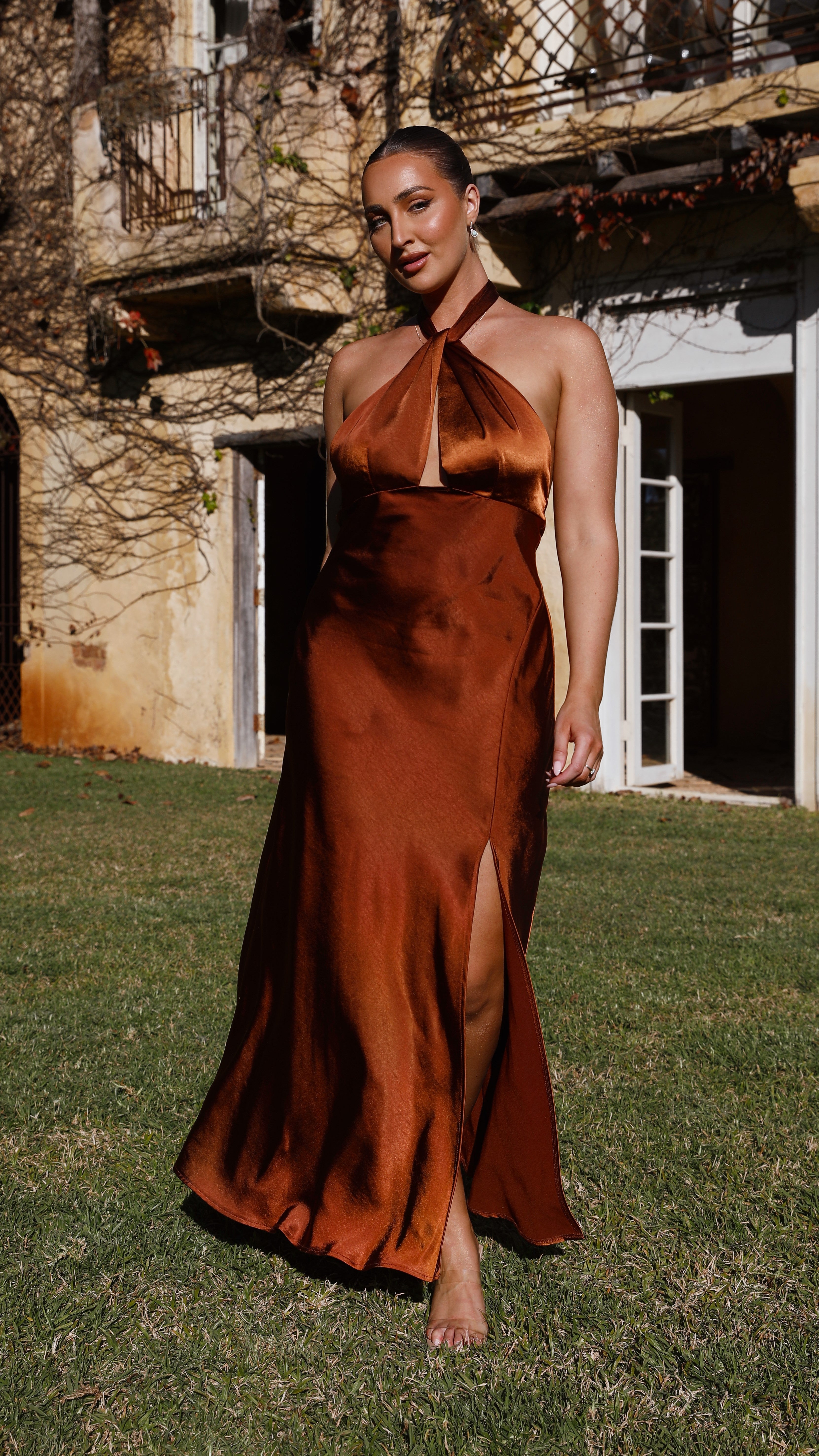 Kikodress - Amalia Maxi Dress - Rust