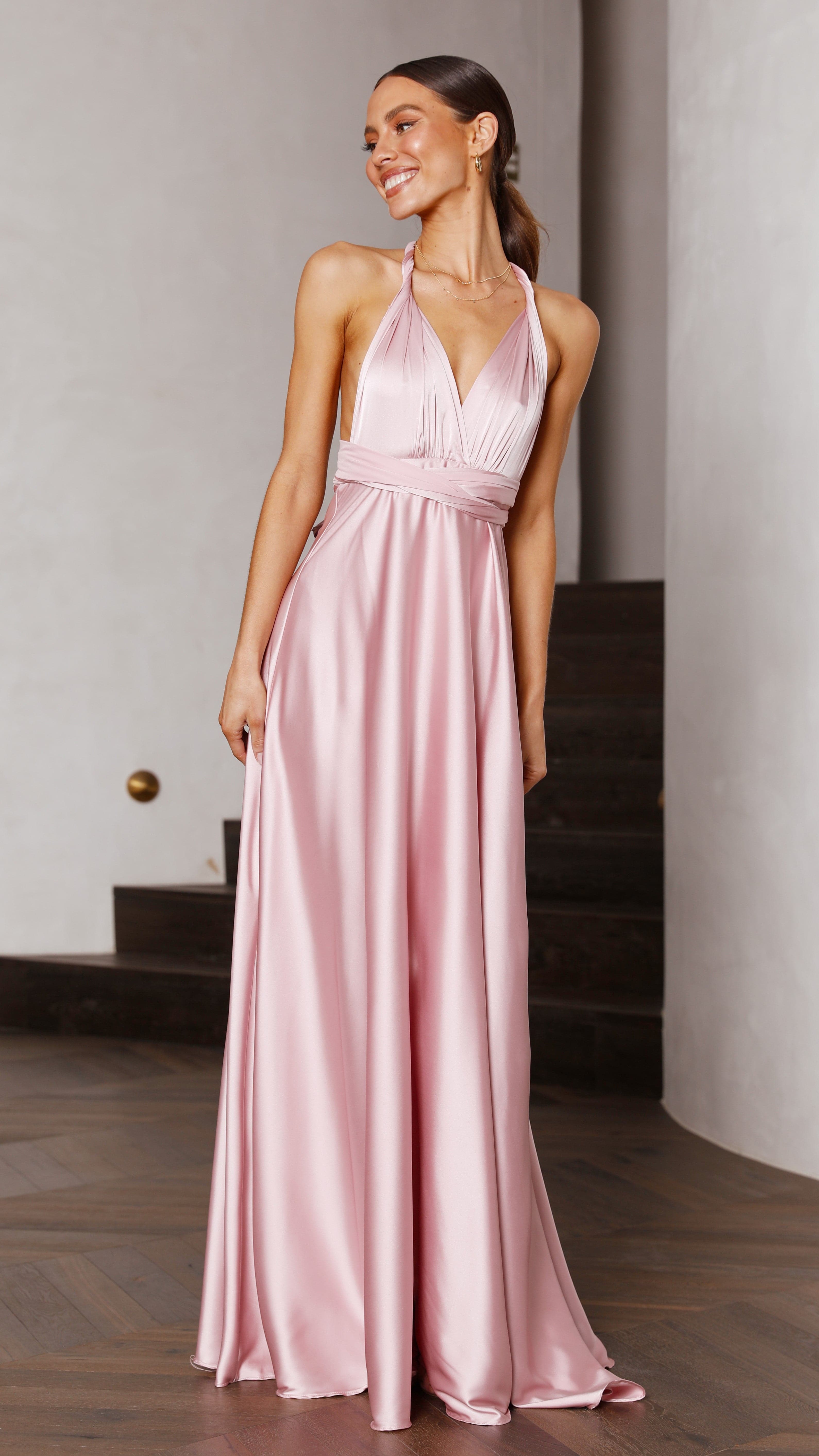 Kikodress - Bella Maxi Dress - Blush