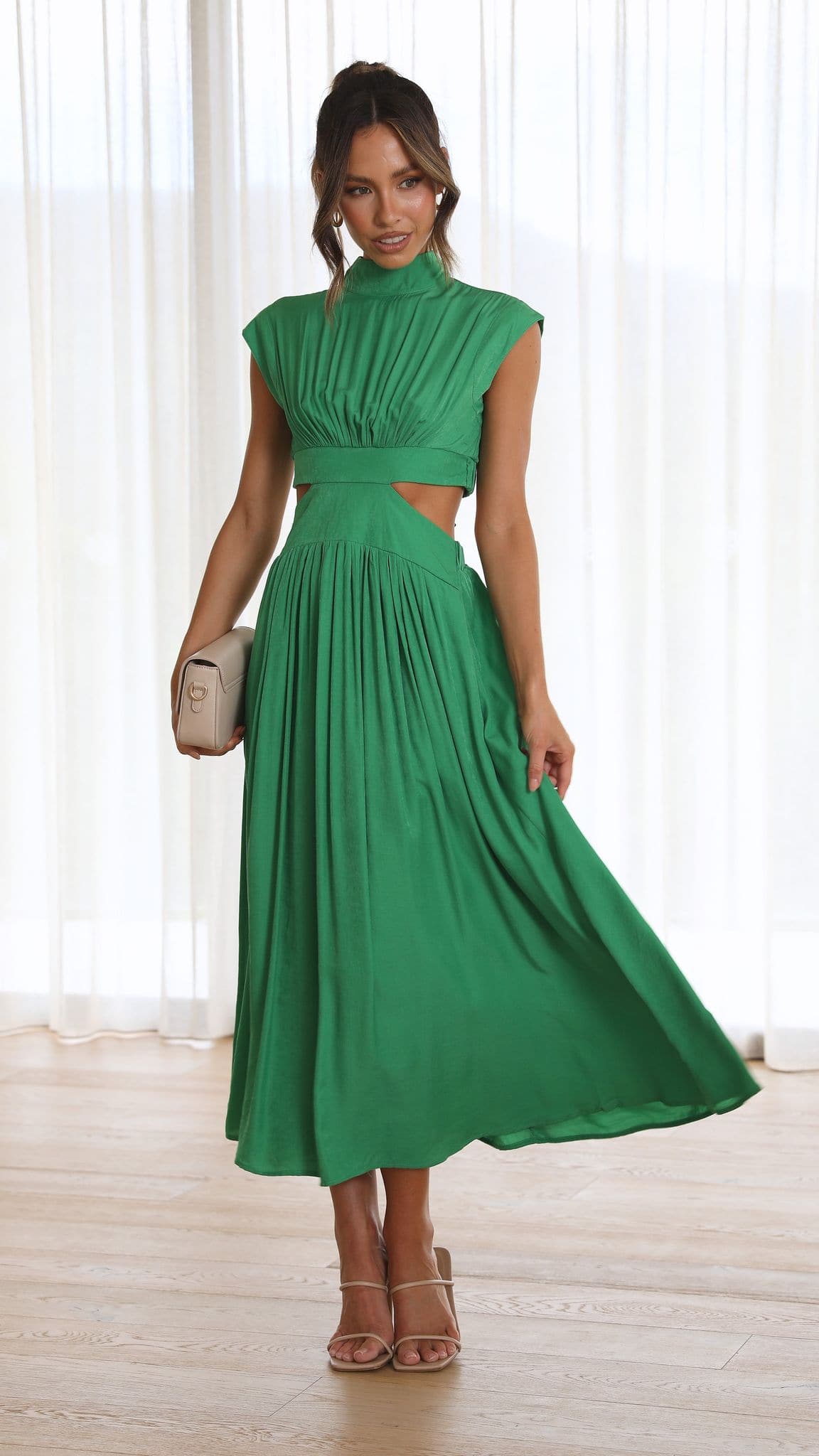 Kikodress - Cindie Midi Dress - Green