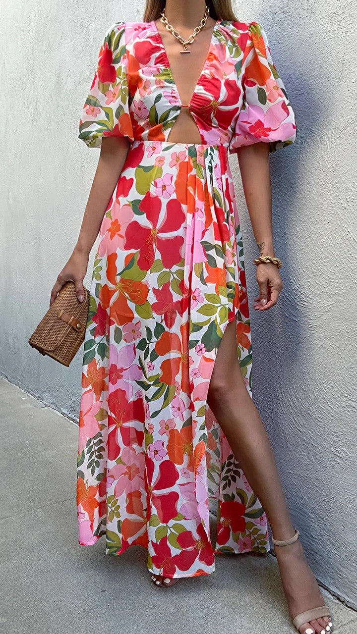 Kikodress - Del Mare Maxi Dress - Floral
