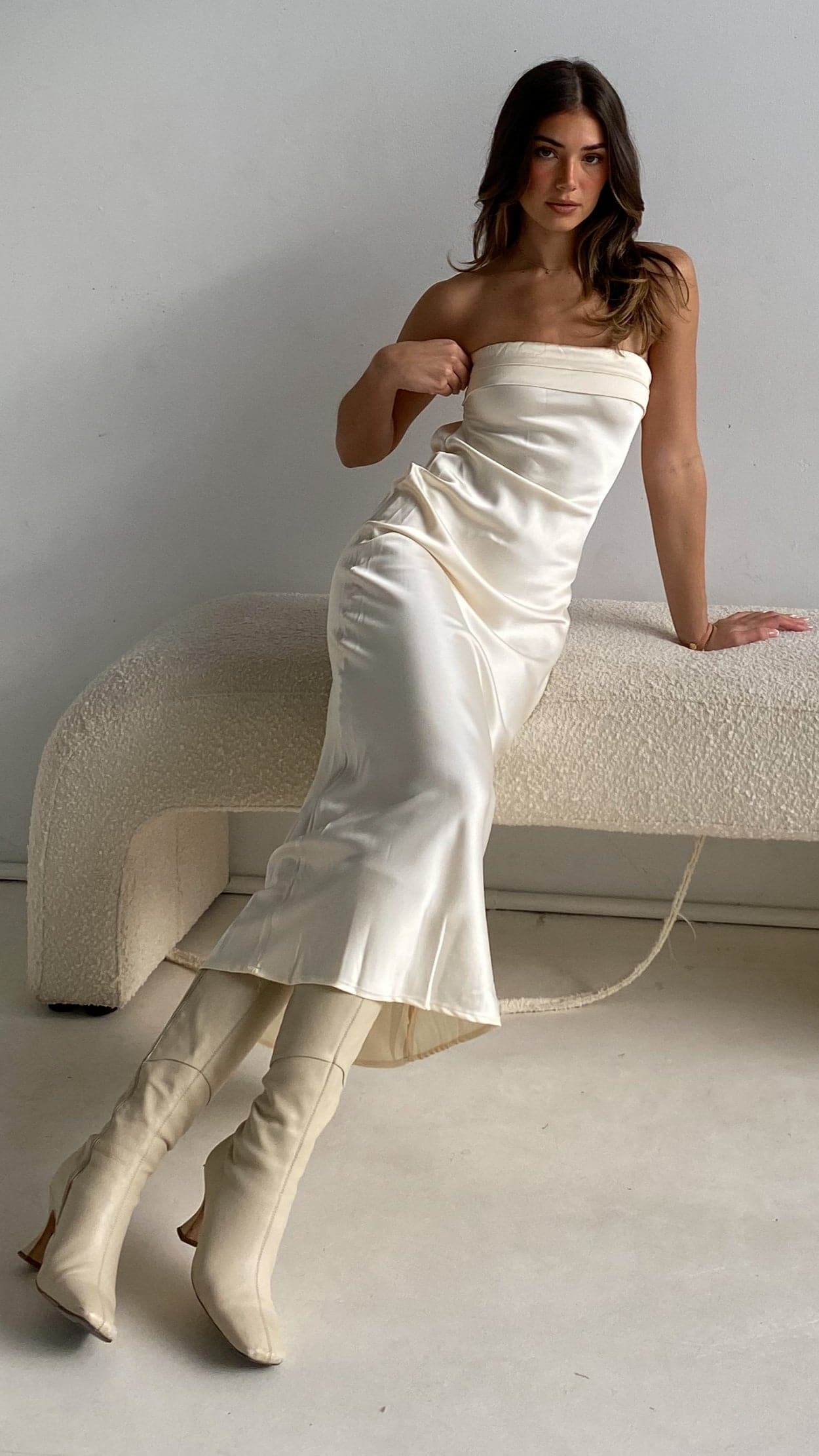 Kikodress - Miya Maxi Dress - Light Gold