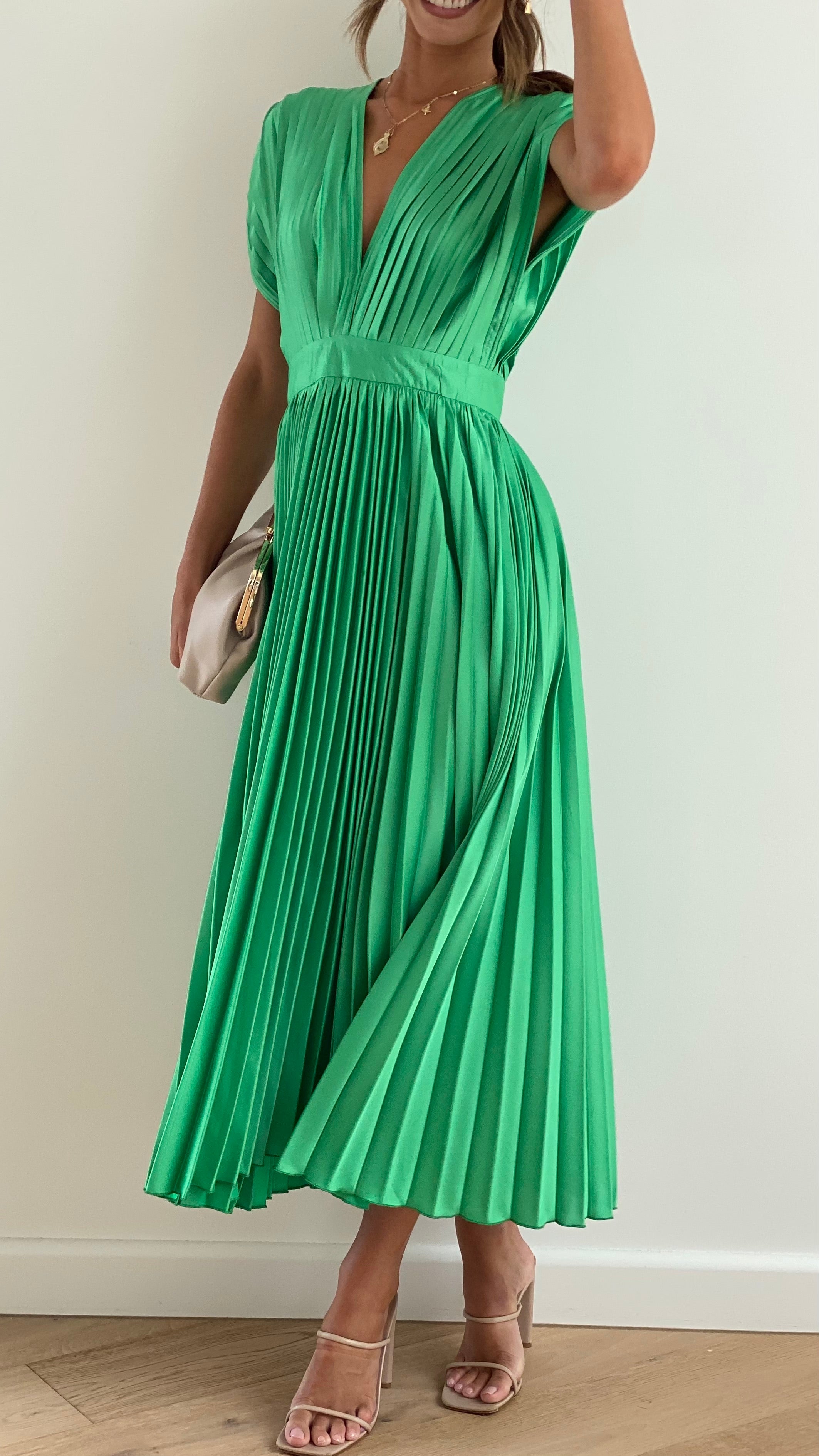 Kikodress - Gina Maxi Dress - Green
