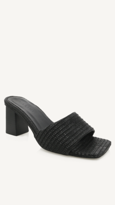 Kikodress - Ukko Heel - Black Raffia