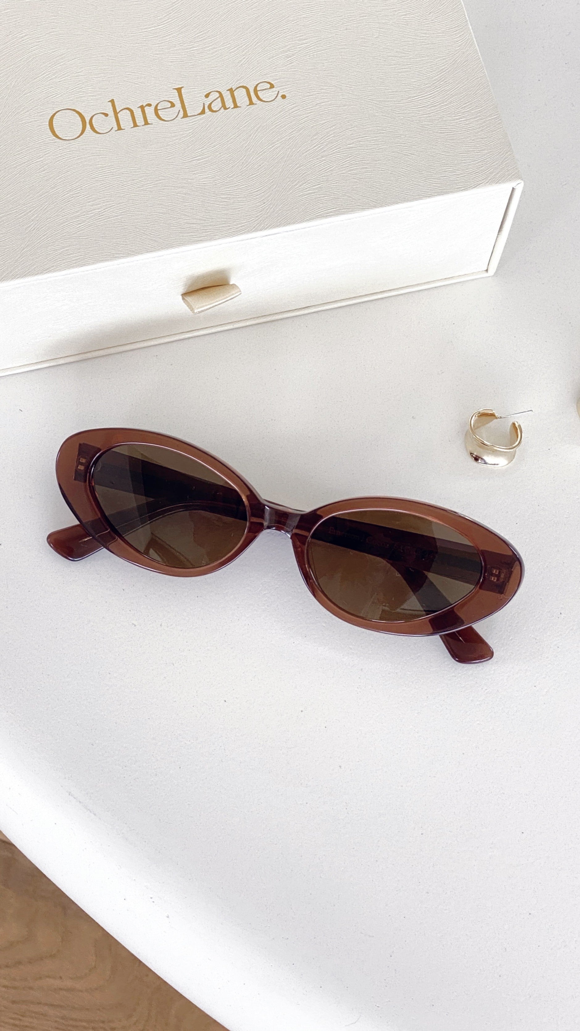 Kikodress - Ochre Lane Emerson Sunglasses - Cocoa