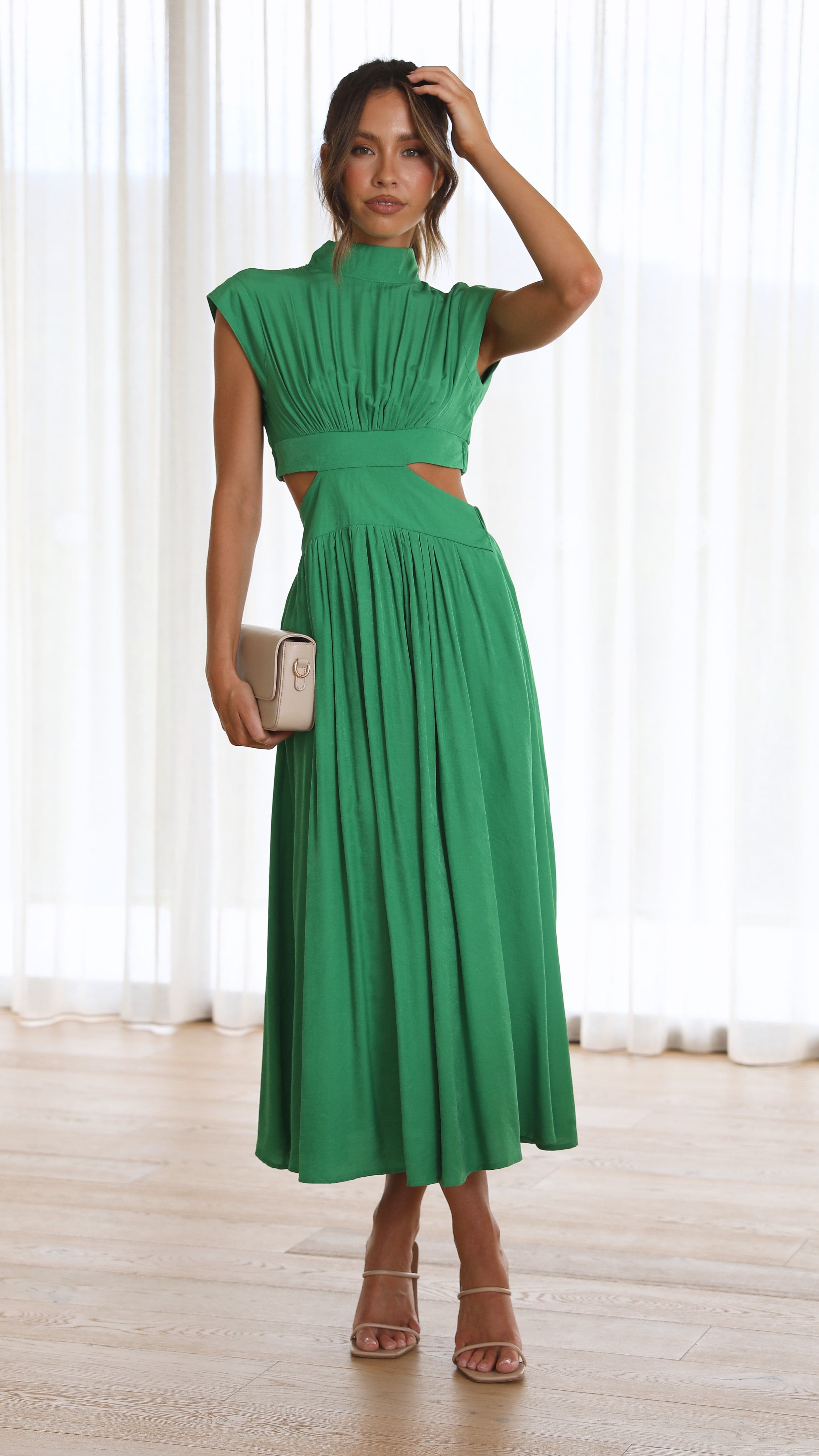 Kikodress - Cindie Midi Dress - Green