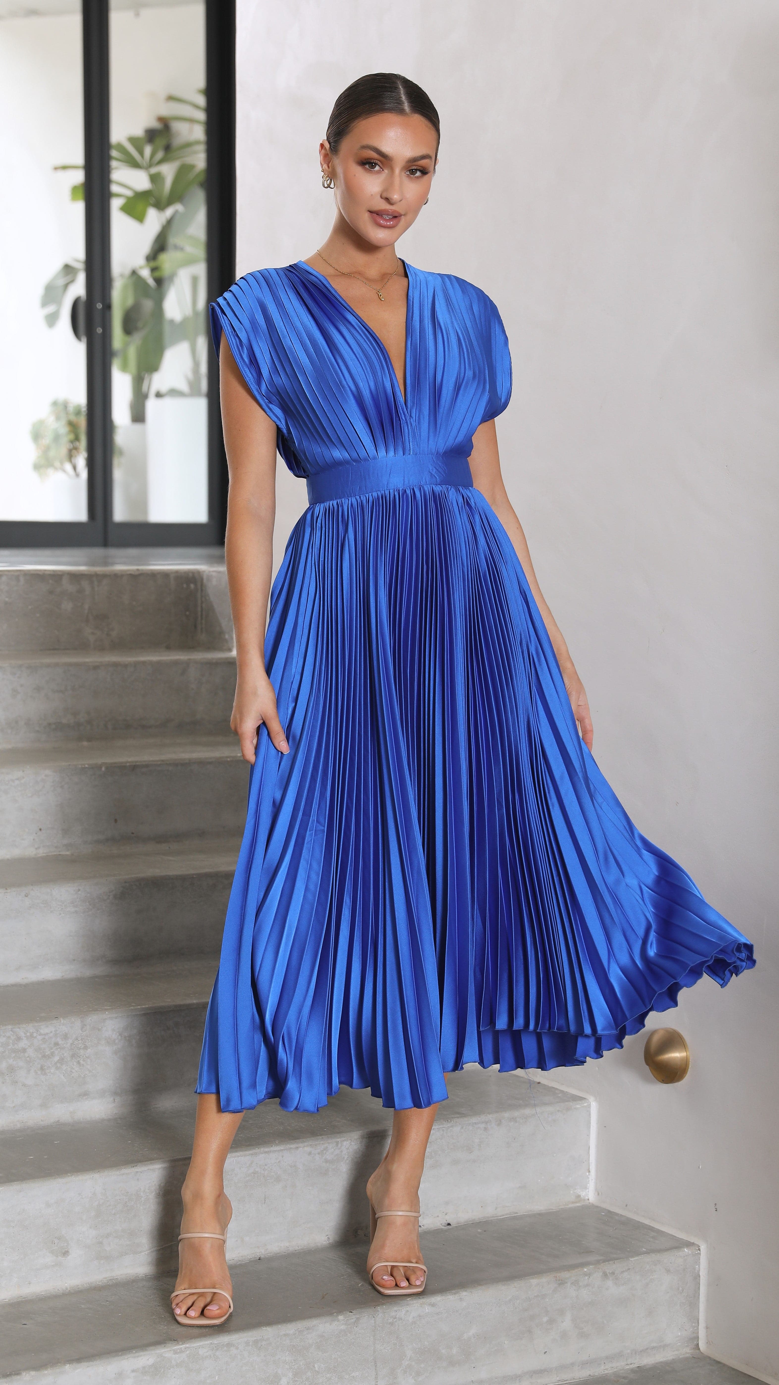 Kikodress - Gina Maxi Dress - Blue