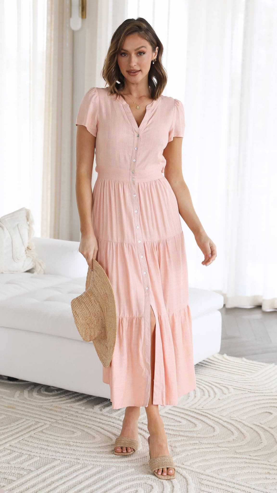 Kikodress - Luka Maxi Dress - Peach