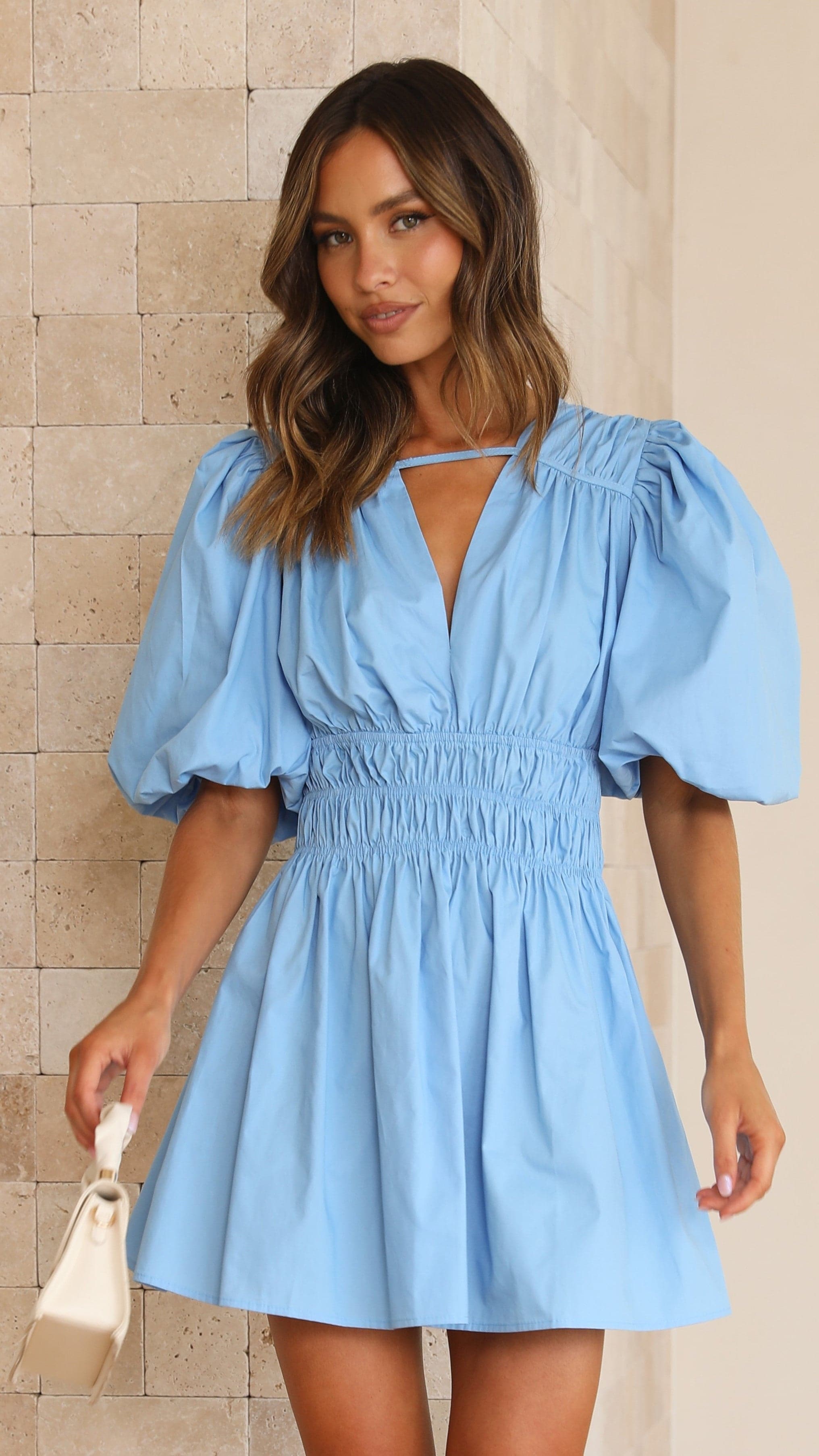Kikodress - Sashia Mini Dress - Blue