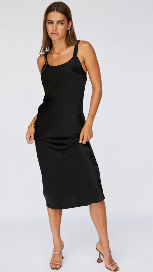 Kikodress - Avani Midi Dress - Black