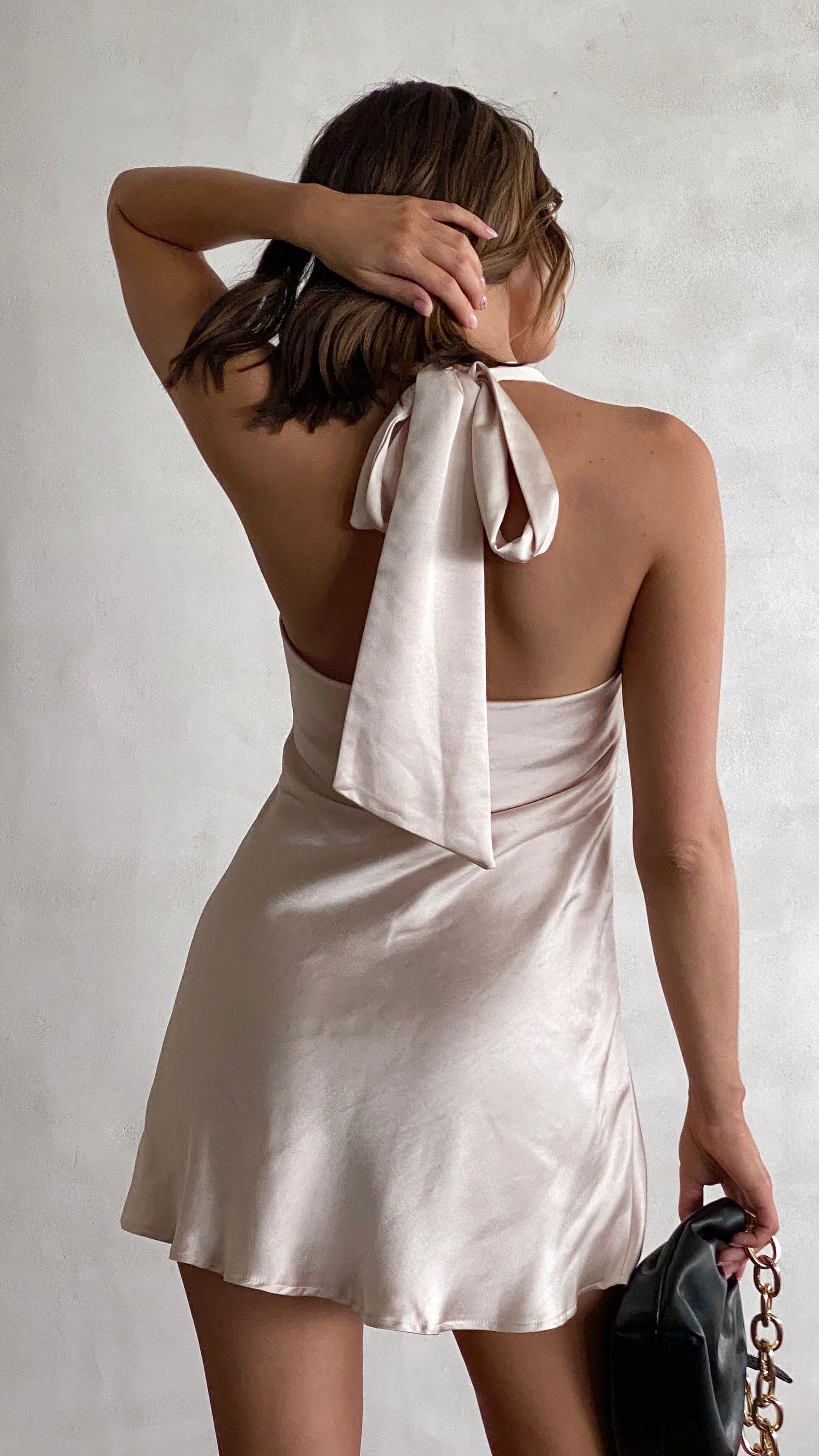 Kikodress - Sian Mini Dress - Champagne