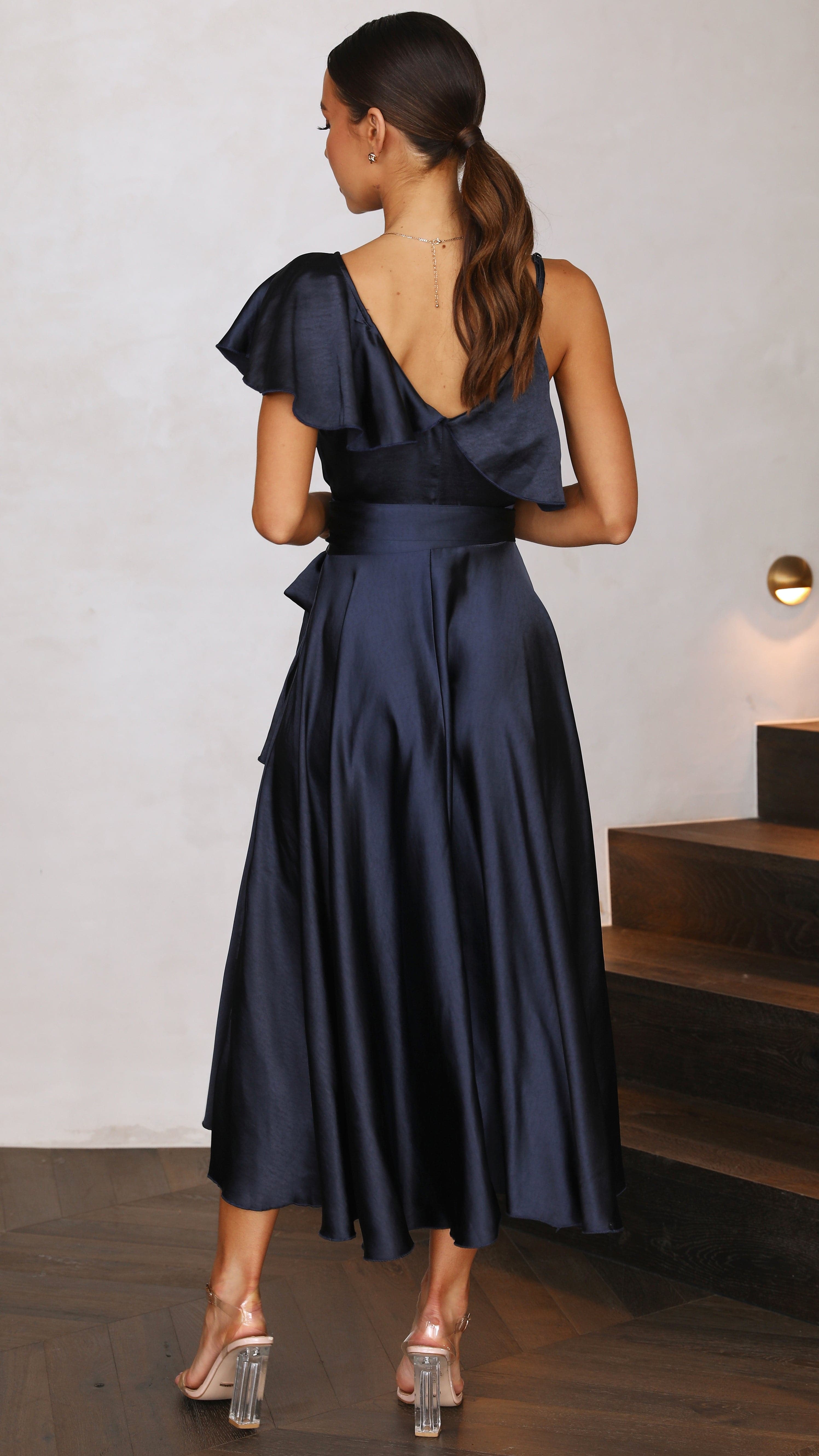 Kikodress - Jacinta Midi Dress - Navy