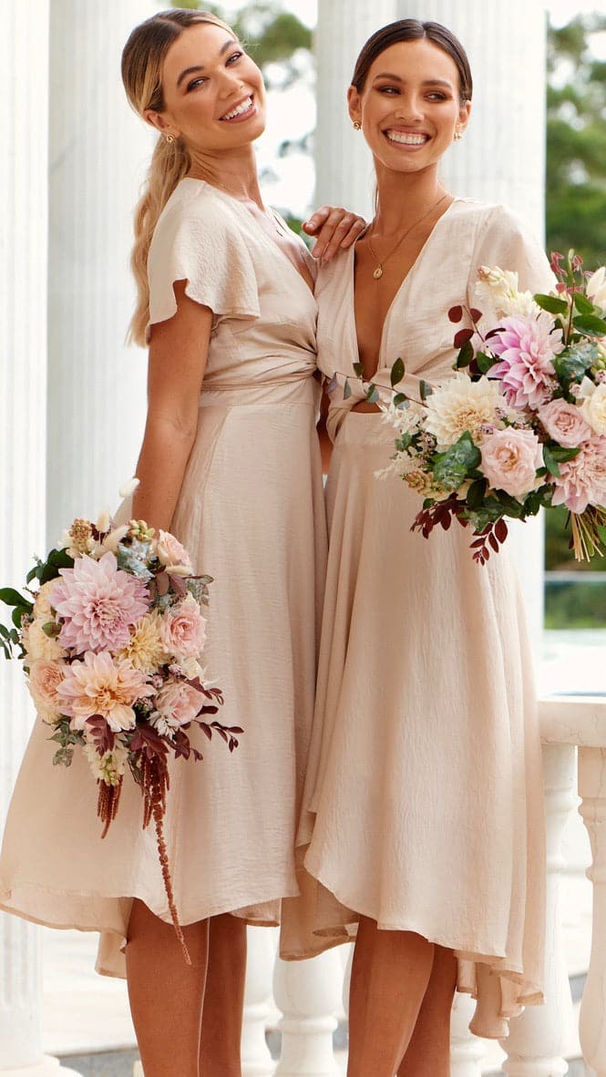 Kikodress - Sunny Daze Dress - Champagne