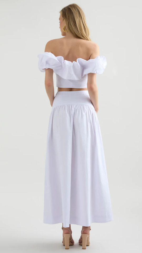 Kikodress - Savannah Maxi Skirt - White