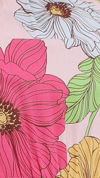 Kikodress - Calueleah Maxi Dress - Pink Floral