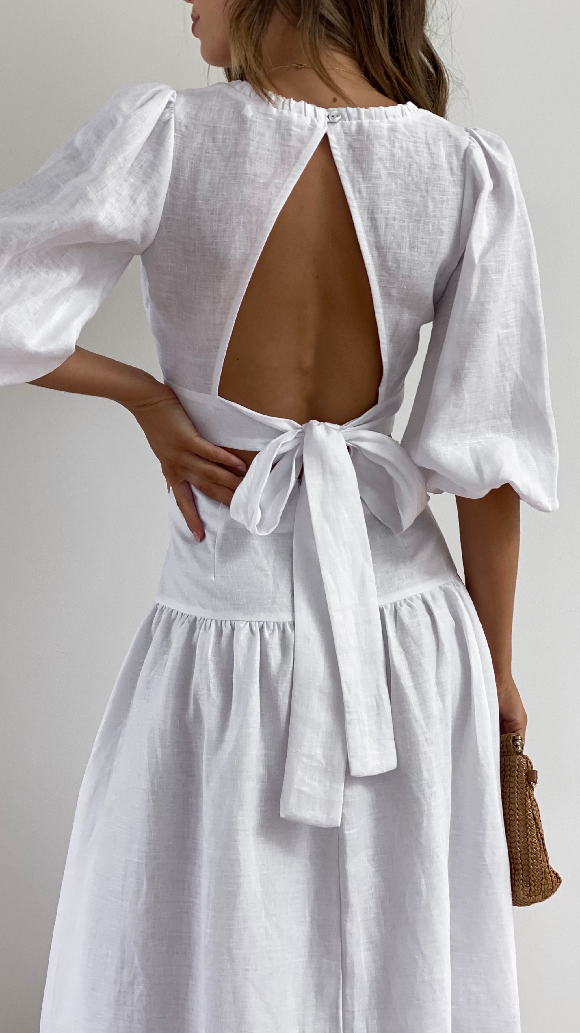 Kikodress - Fluir Top - White