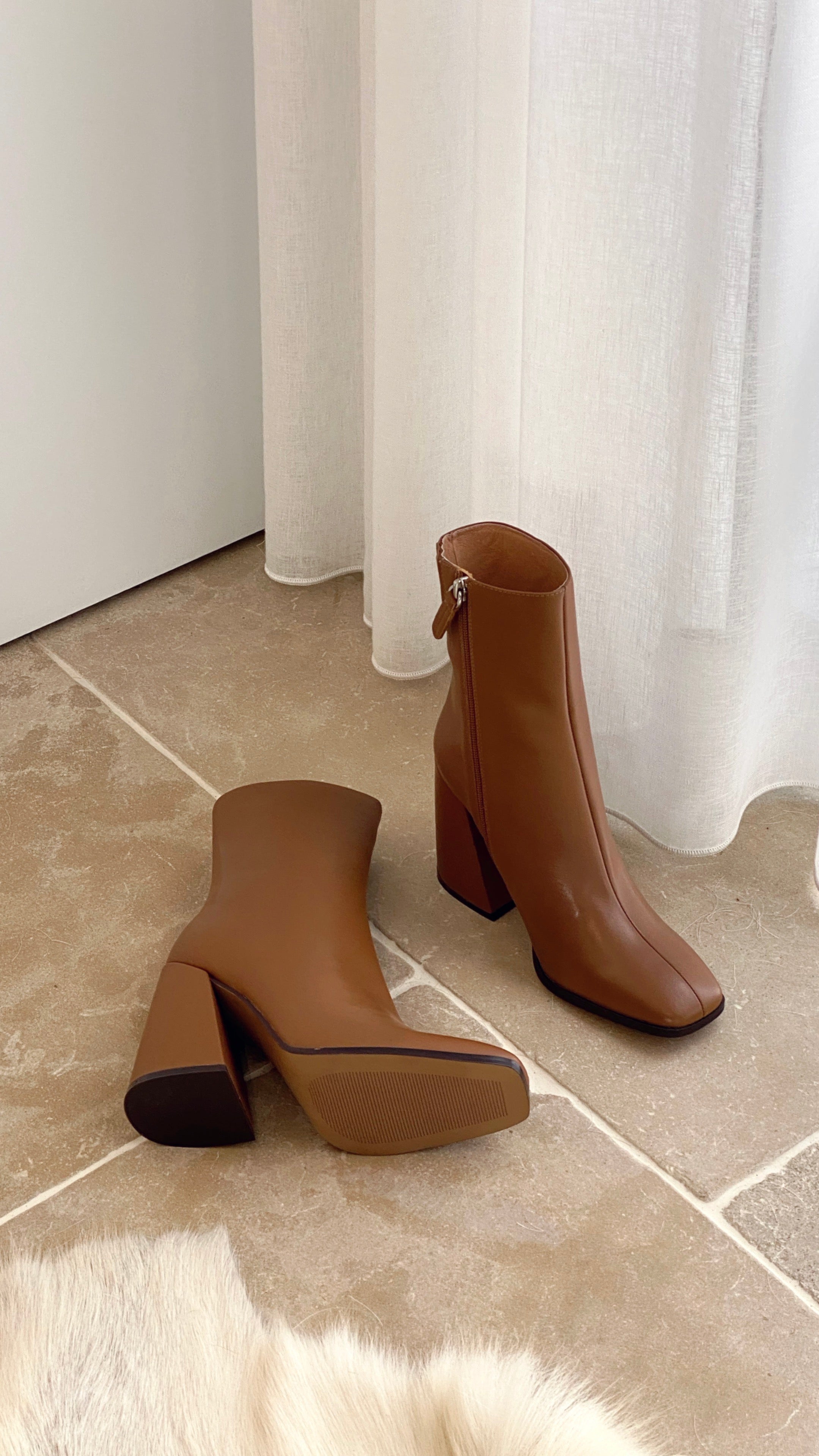 Kikodress - Alias Mae Alana Boot - Tan Leather