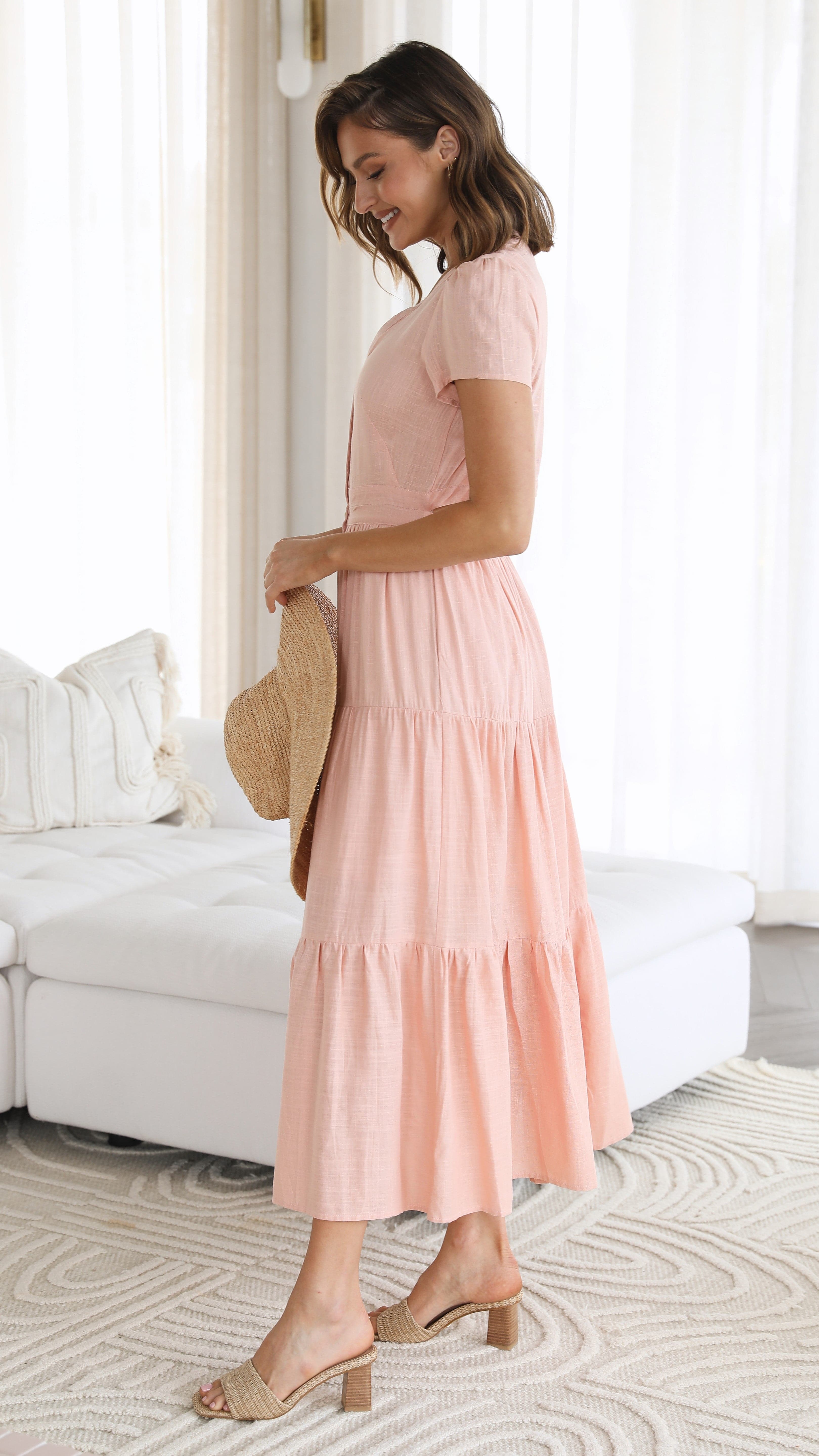 Kikodress - Luka Maxi Dress - Peach