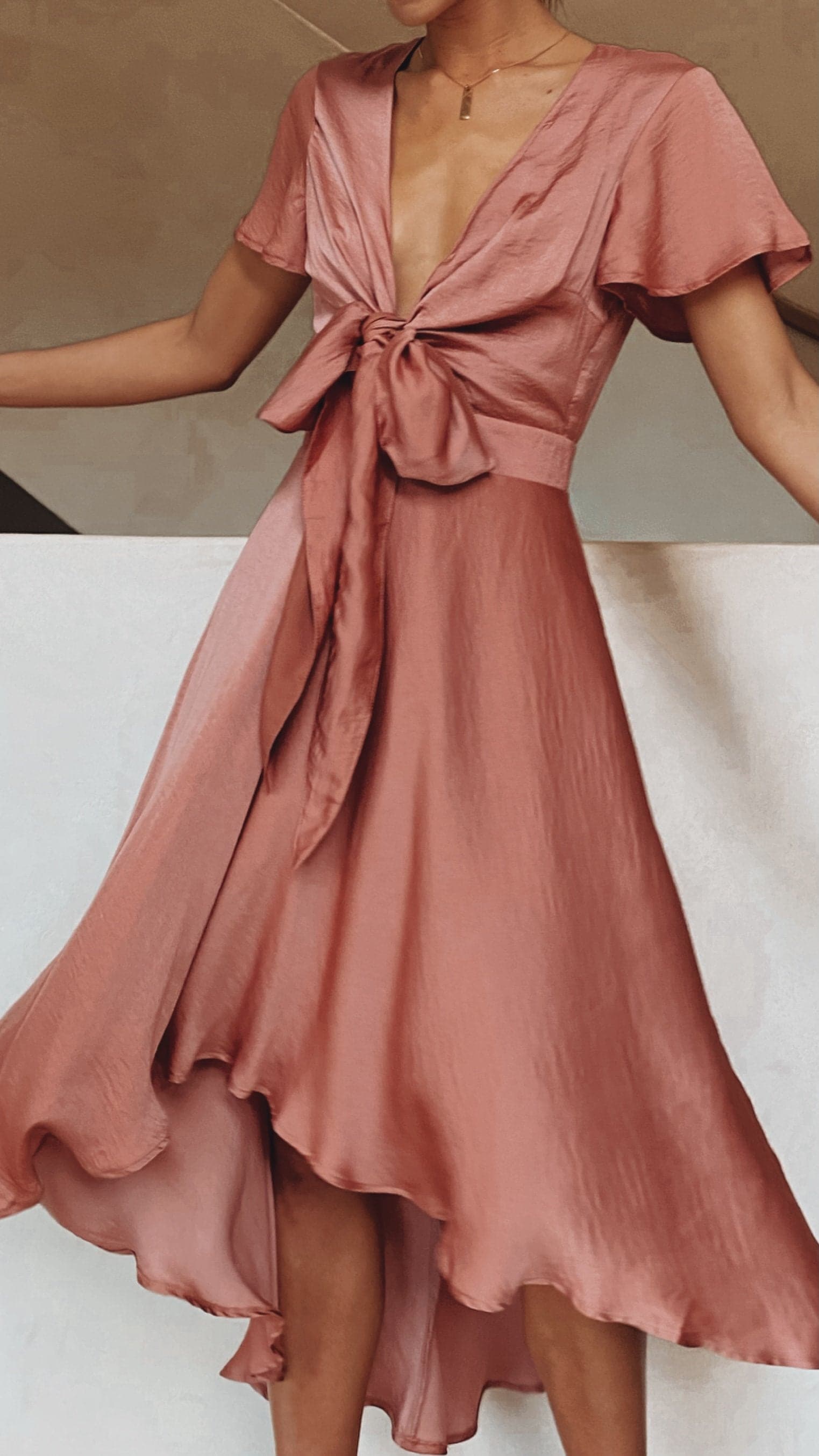 Kikodress - Sunny Daze Dress - Baked Rose