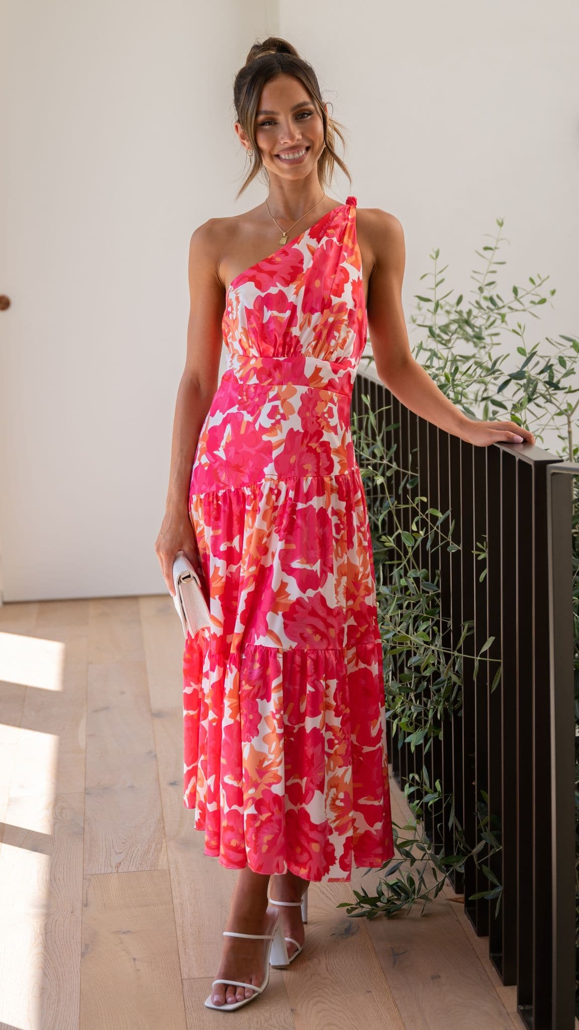 Kikodress - Jayma Maxi Dress - Pink Floral