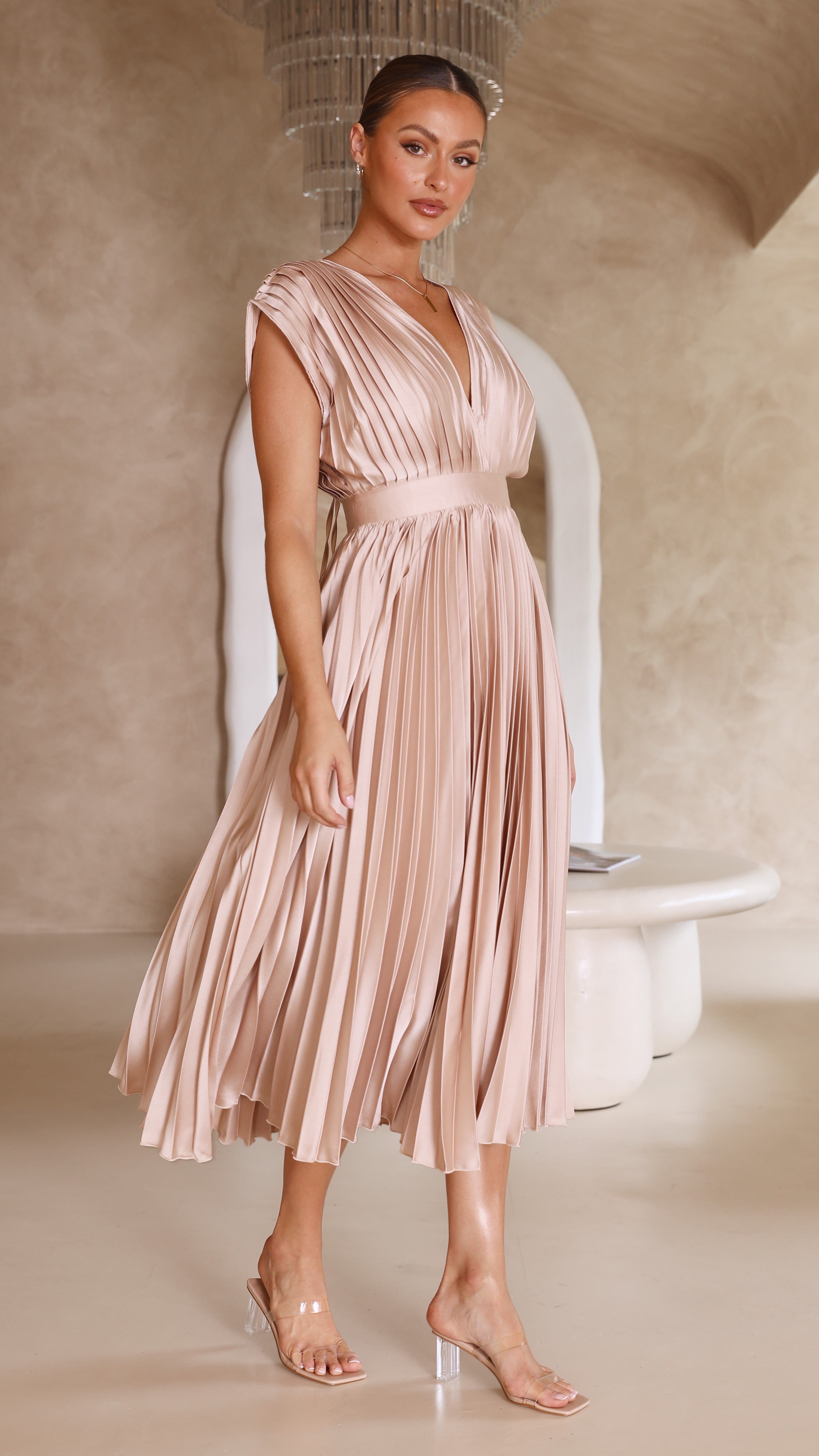 Kikodress - Gina Maxi Dress - Champagne