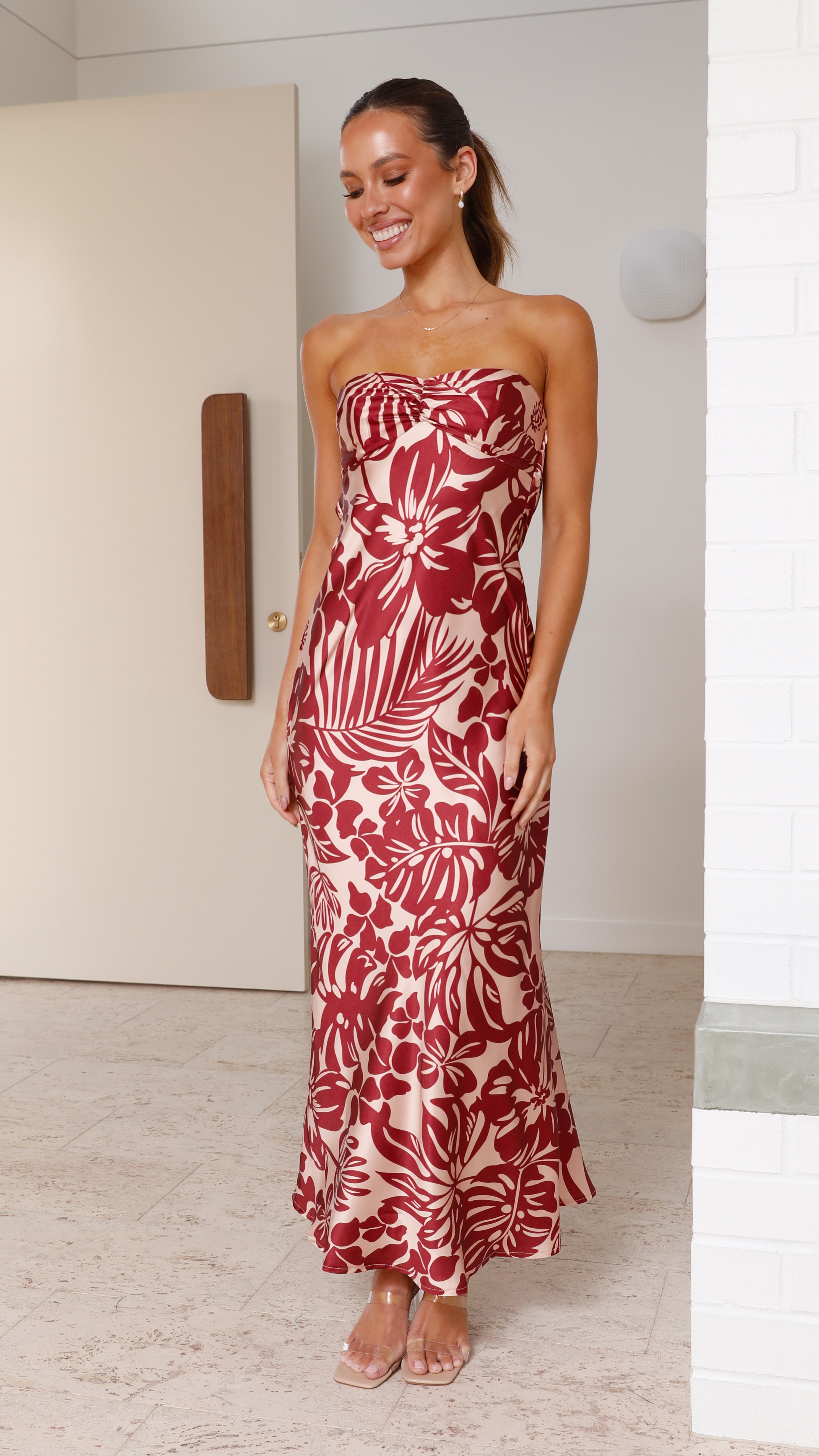 Kikodress - Kahoni Maxi Dress - Flame Floral