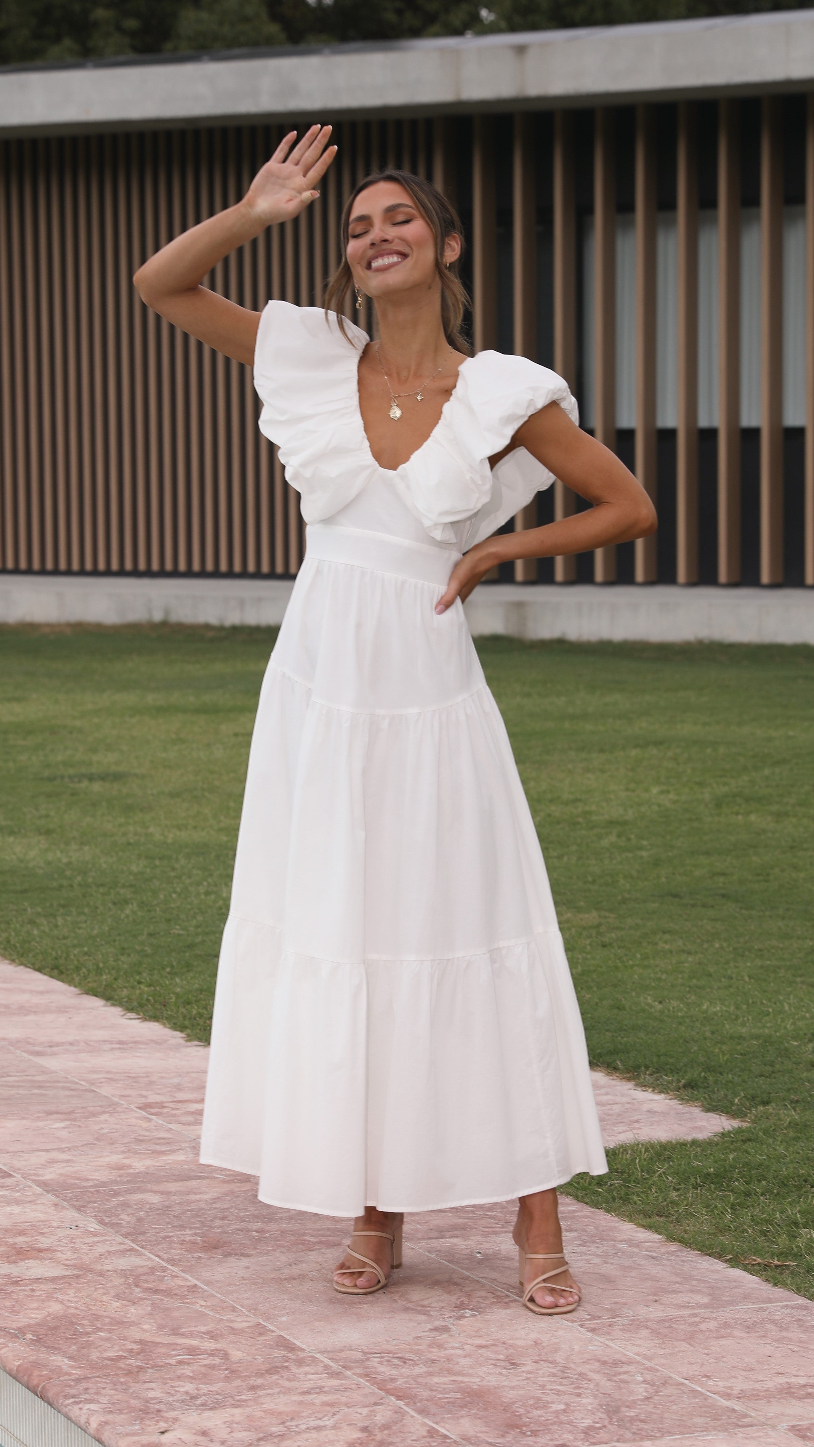 Kikodress - Emma Maxi Dress - White