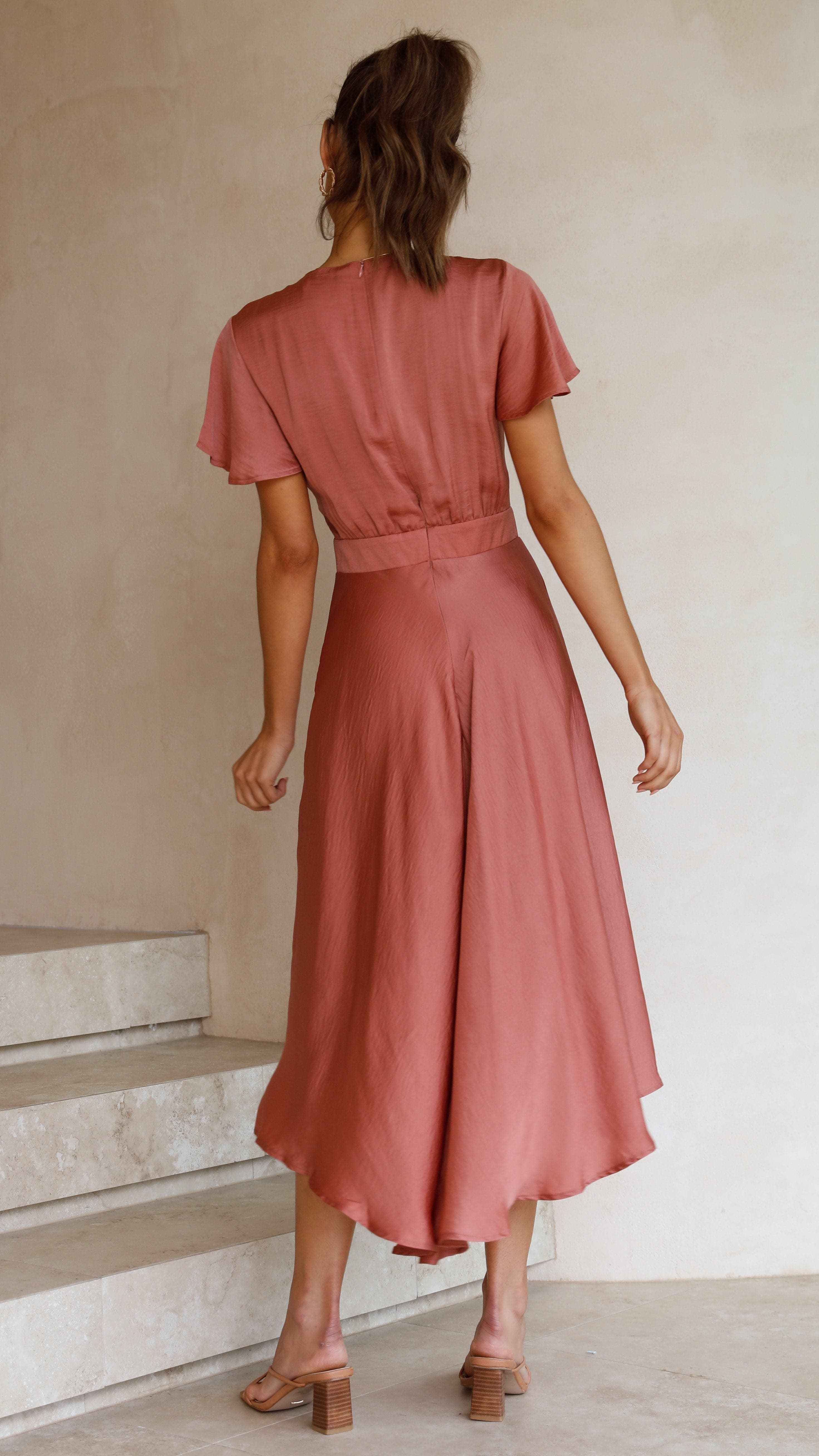 Kikodress - Sunny Daze Dress - Baked Rose