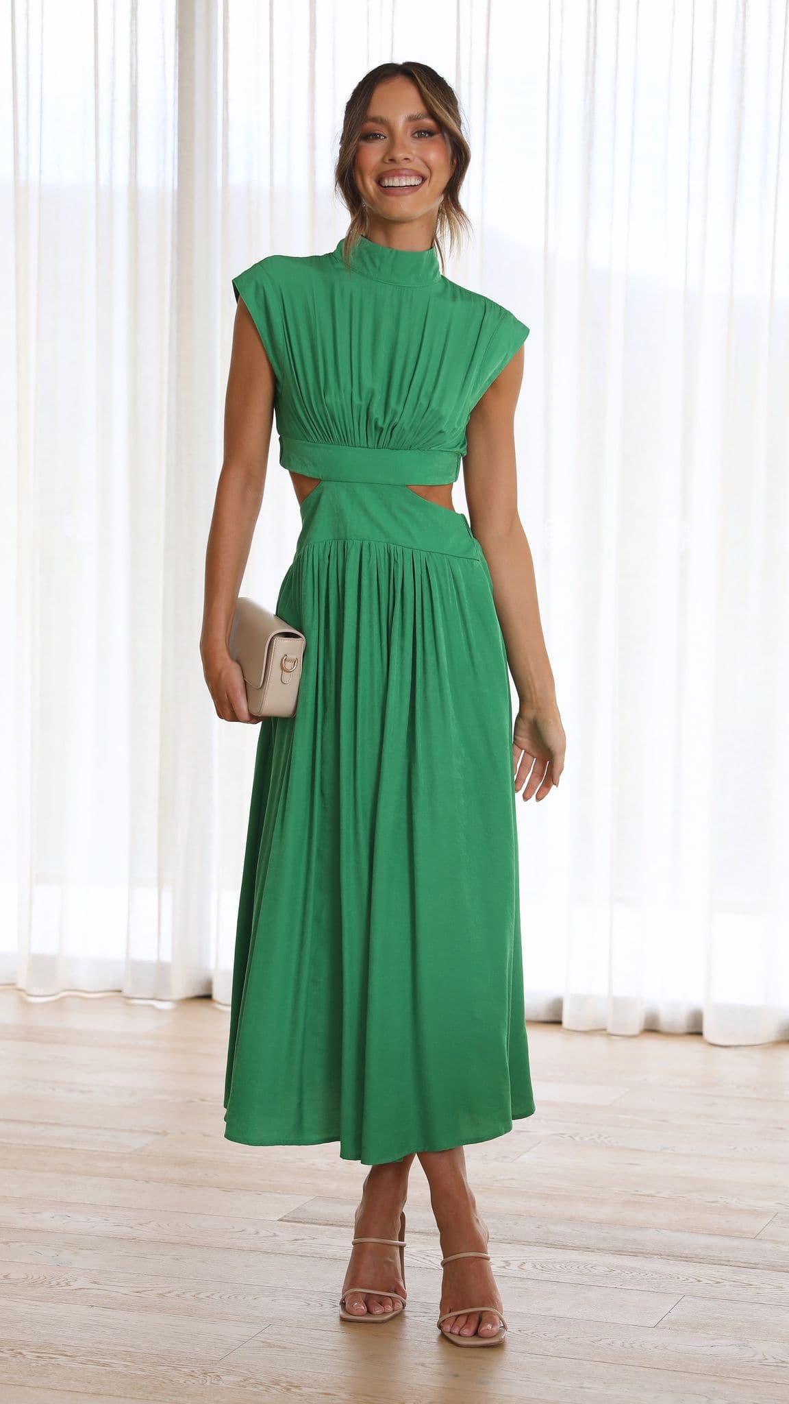 Kikodress - Cindie Midi Dress - Green