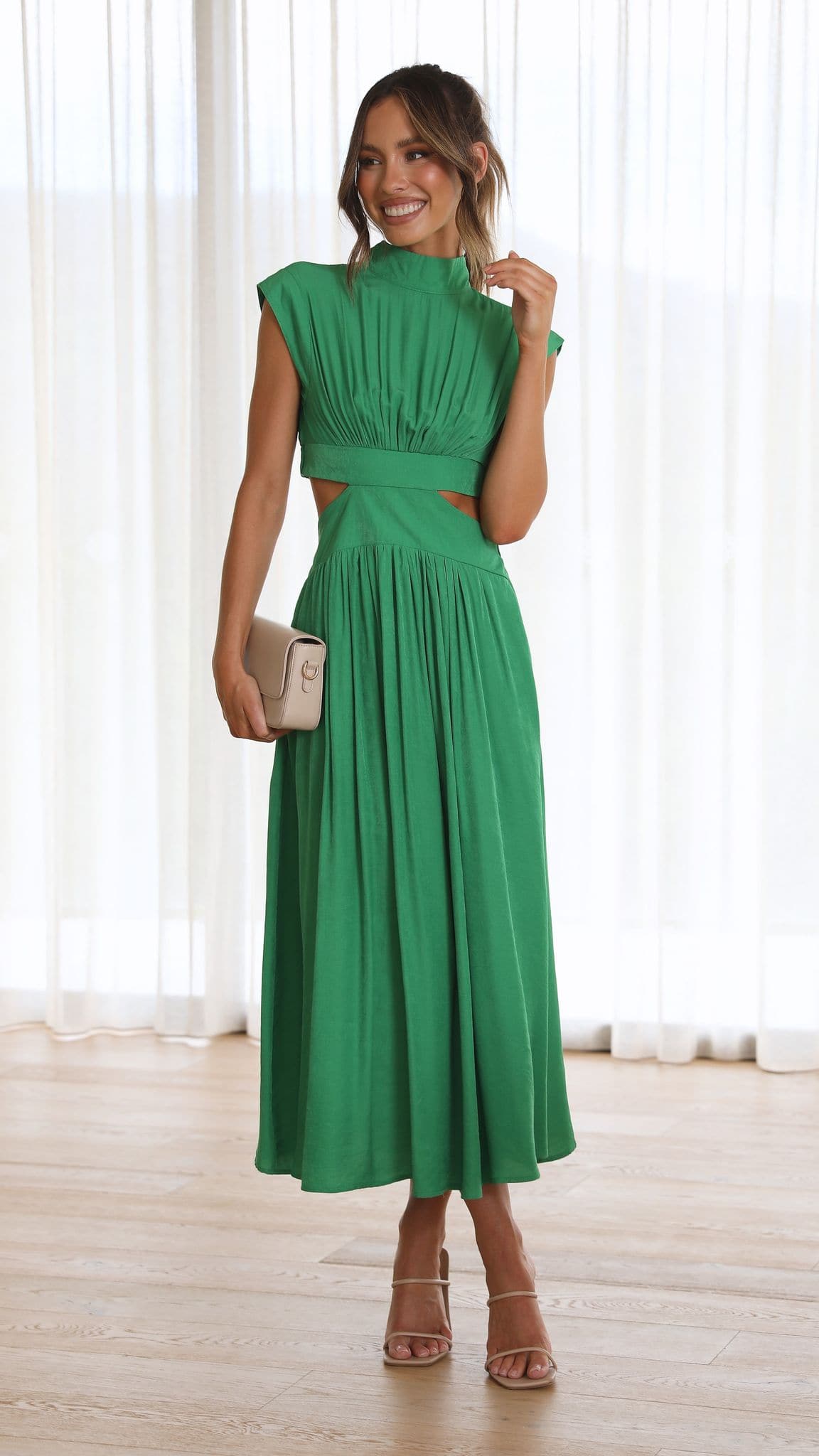 Kikodress - Cindie Midi Dress - Green