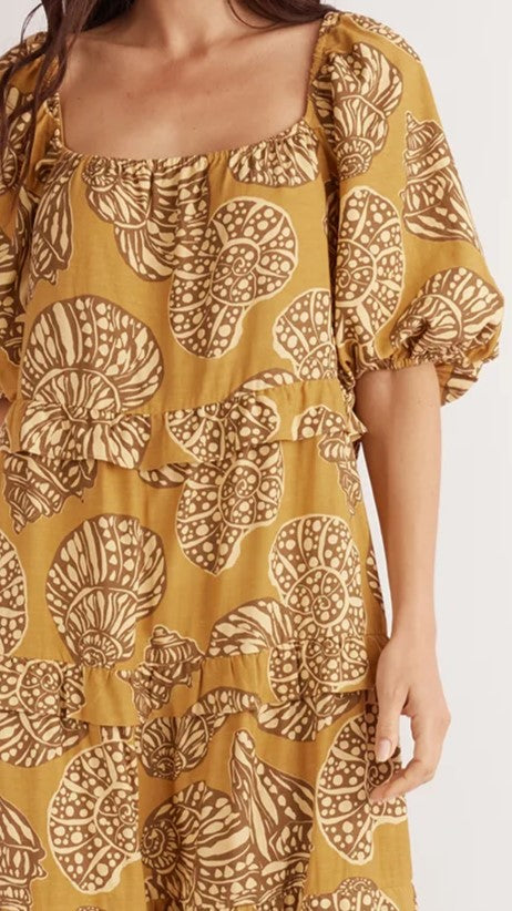 Kikodress - Joelle Maxi Dress - Sea Change Print