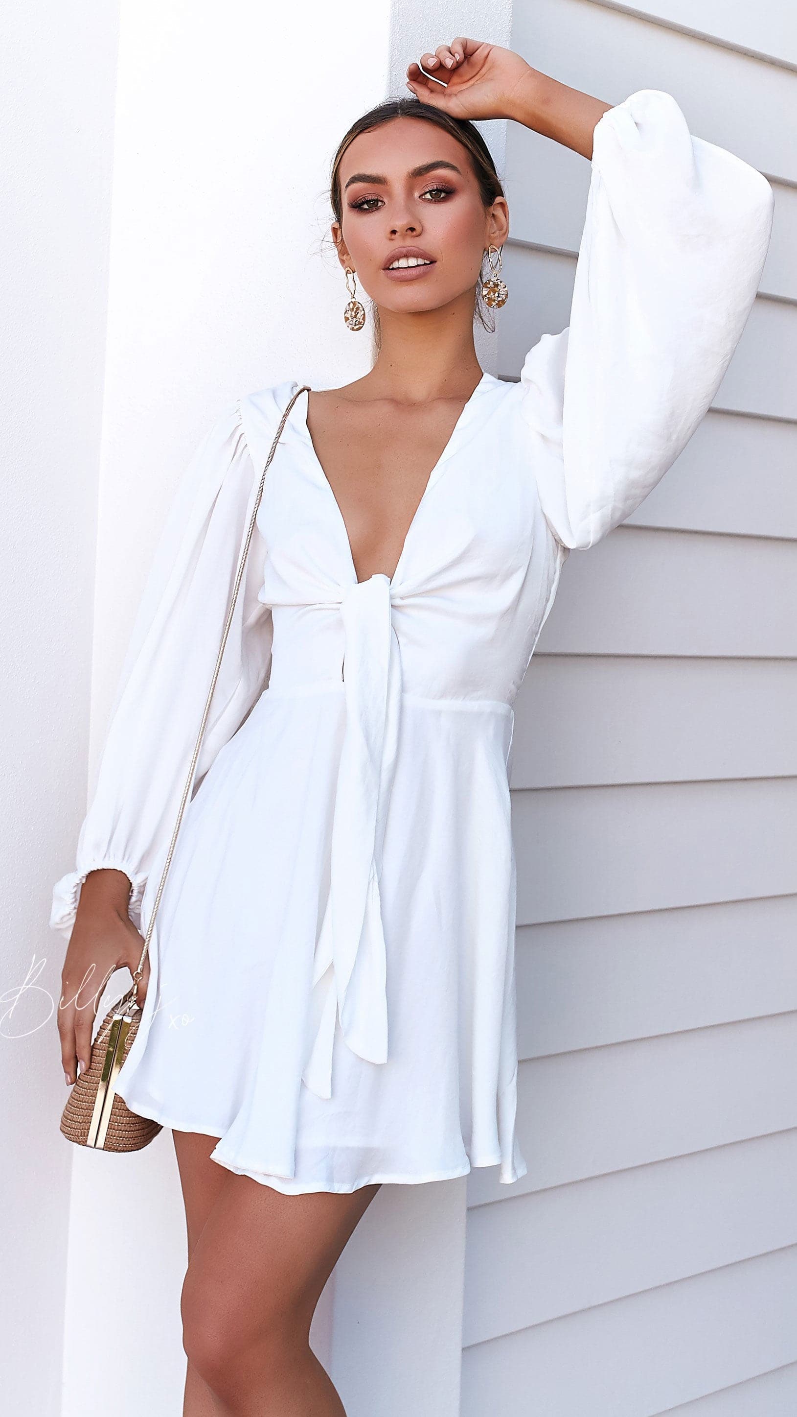 Kikodress - Sola Dress - White