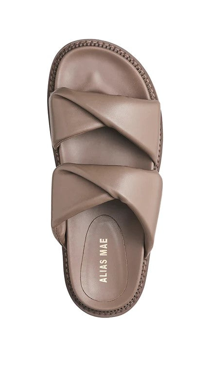 Kikodress - Alias Mae Paris Slide - Taupe Leather