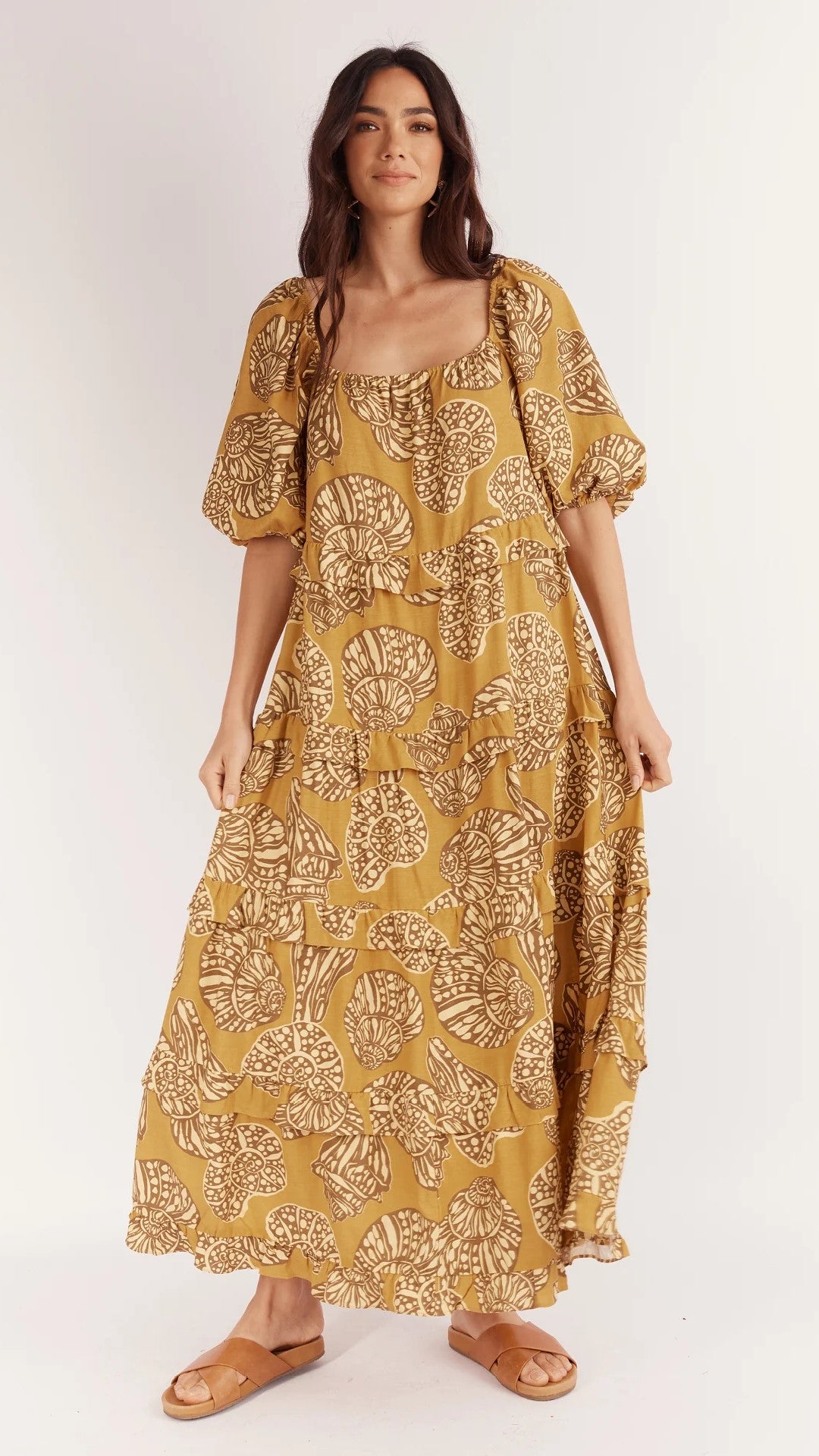 Kikodress - Joelle Maxi Dress - Sea Change Print