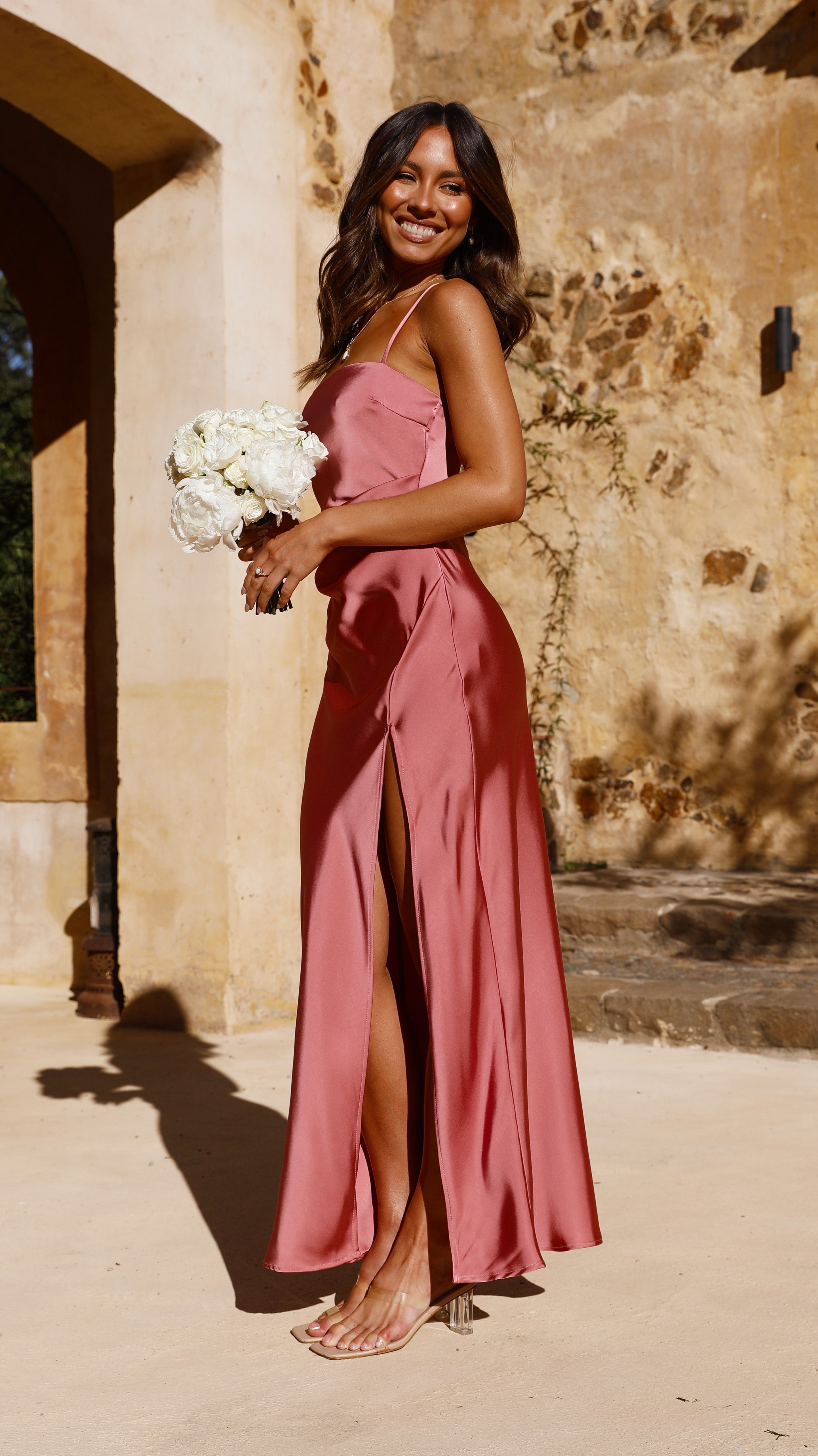 Kikodress - Ilana Maxi Dress - Baked Rose