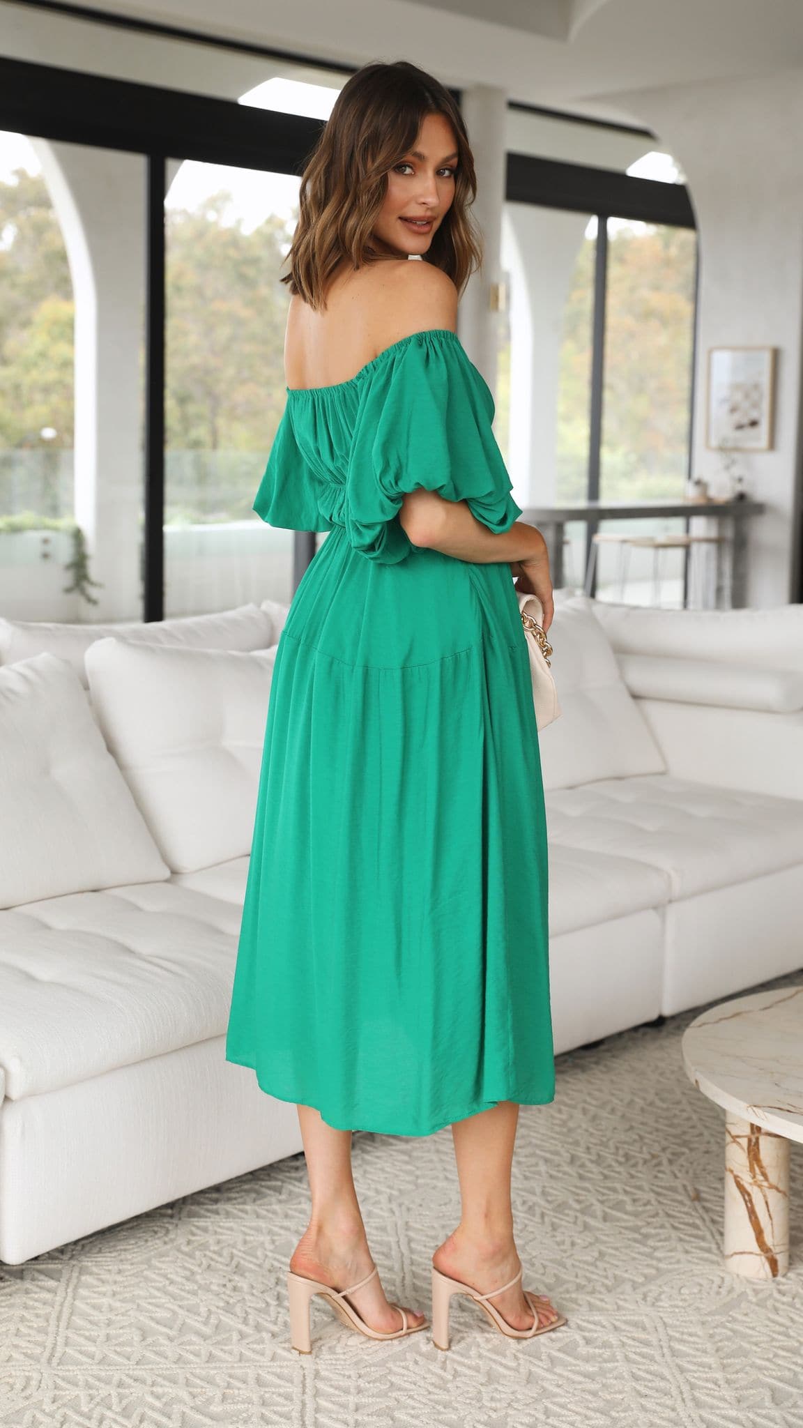 Kikodress - Paiva Midi Dress - Green