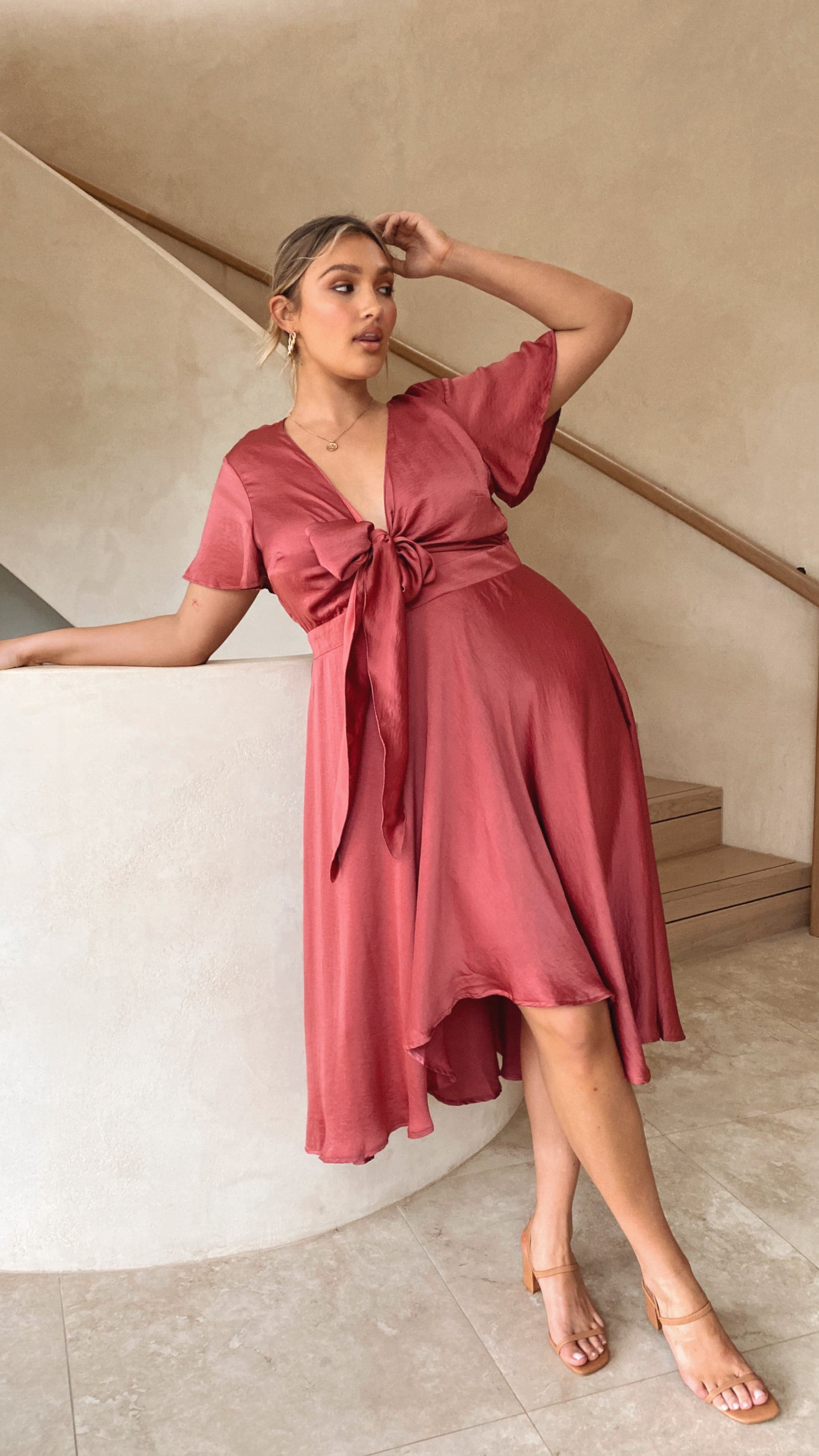 Kikodress - Sunny Daze Dress - Berry