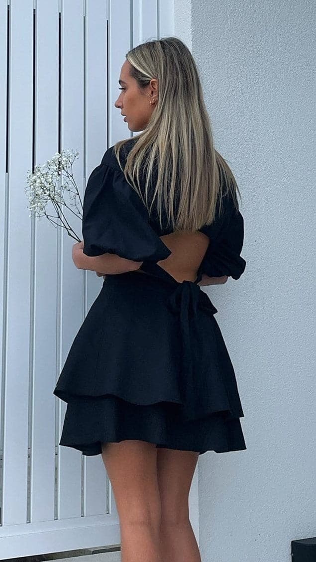 Kikodress - Arabella Mini Dress - Black