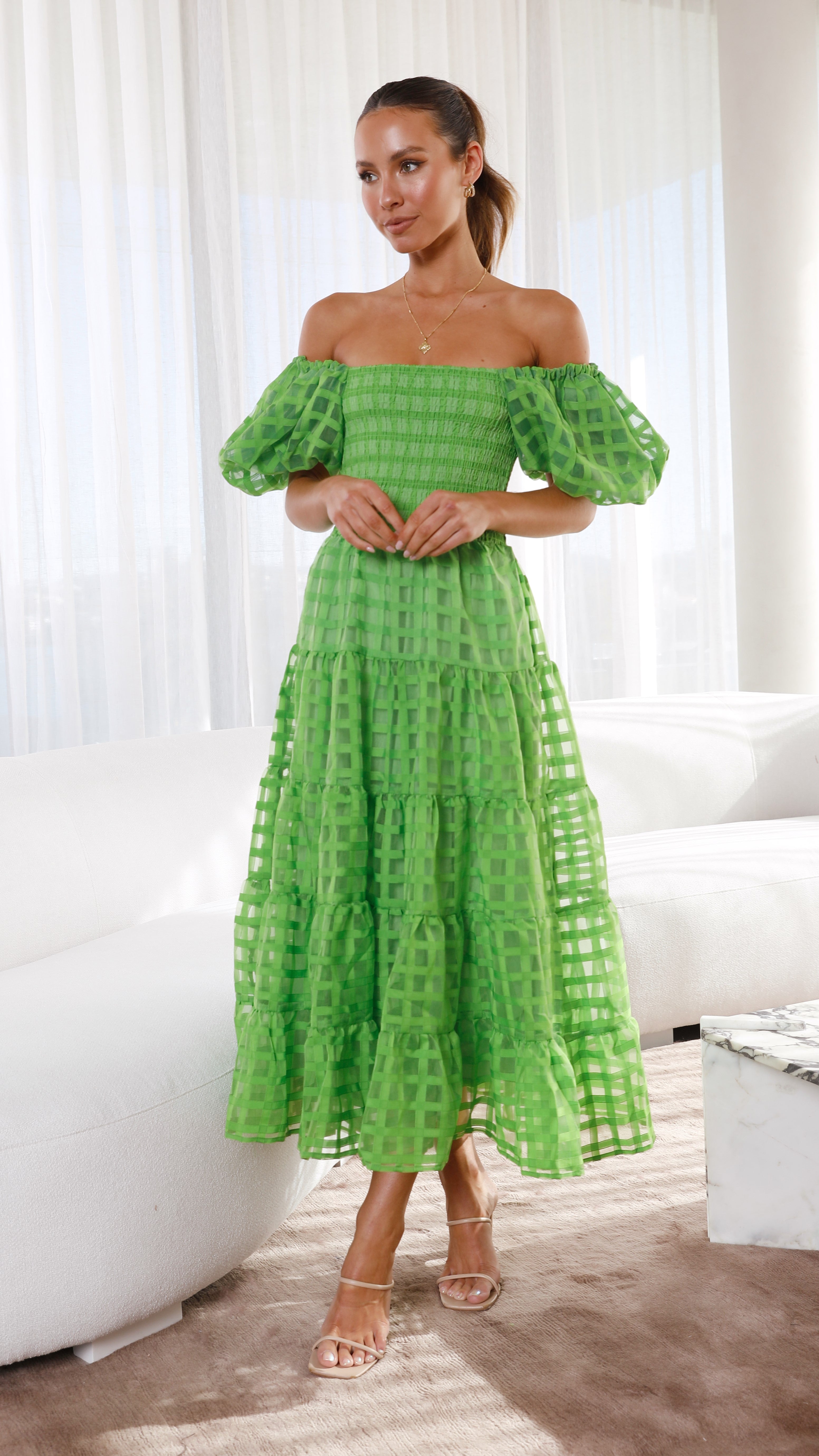 Kikodress - Deemi Maxi Dress - Green