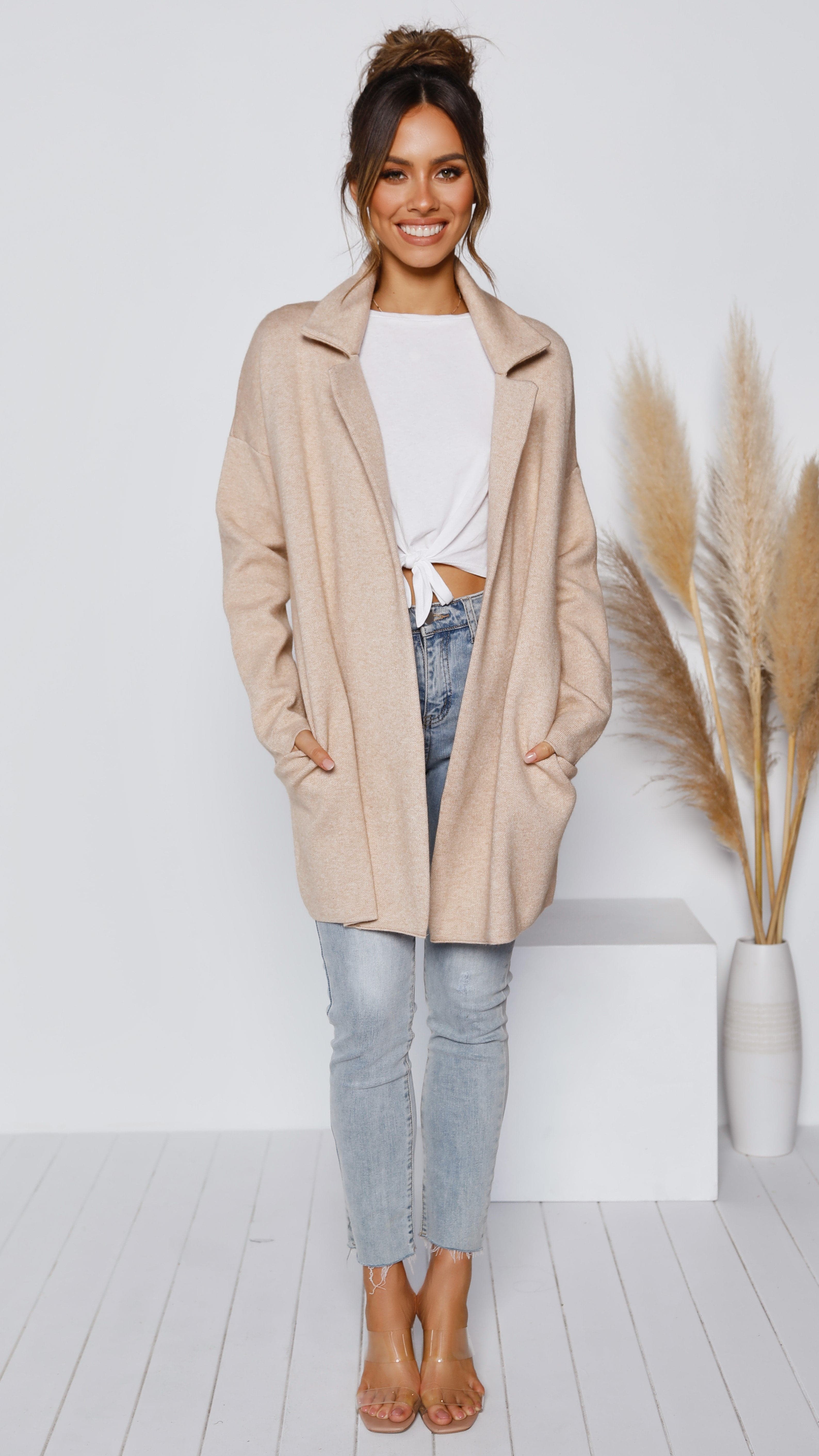 Kikodress - Zuzu Coatigan - Oatmeal