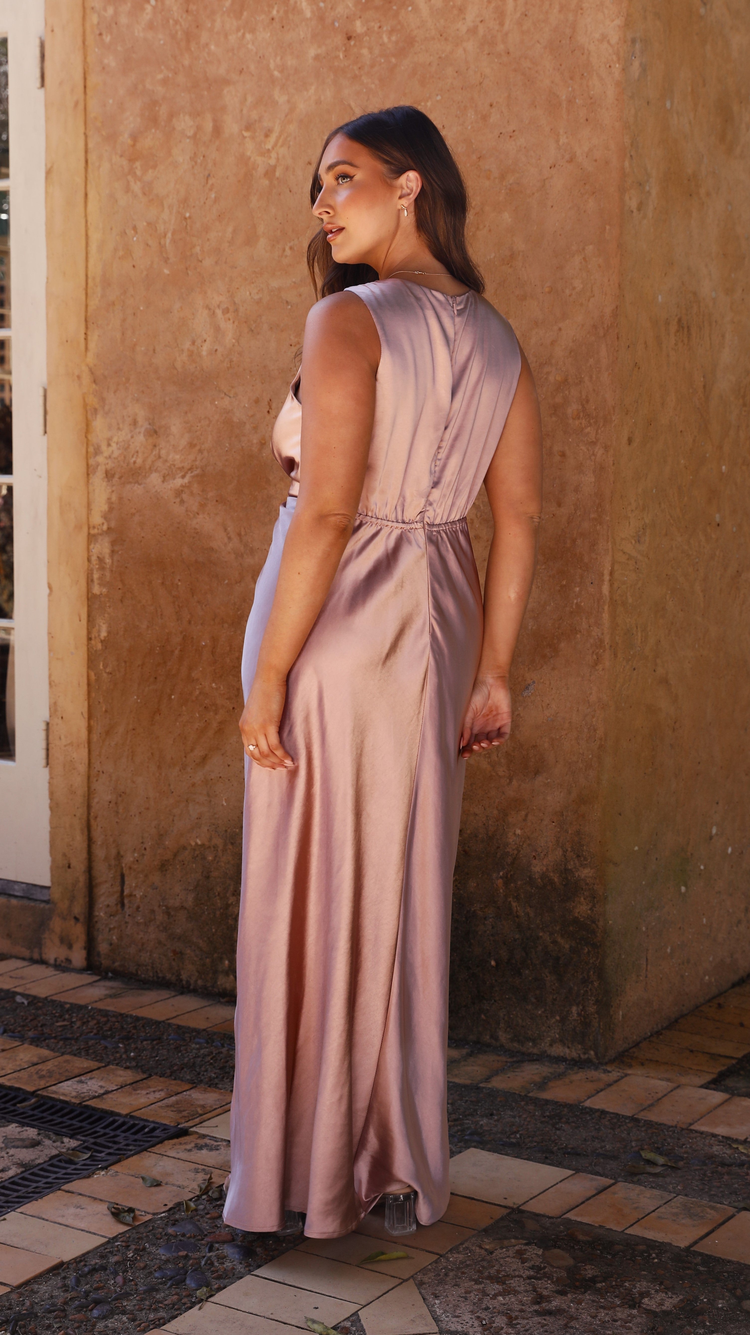 Kikodress - Lucia Maxi Dress - Dusty Pink