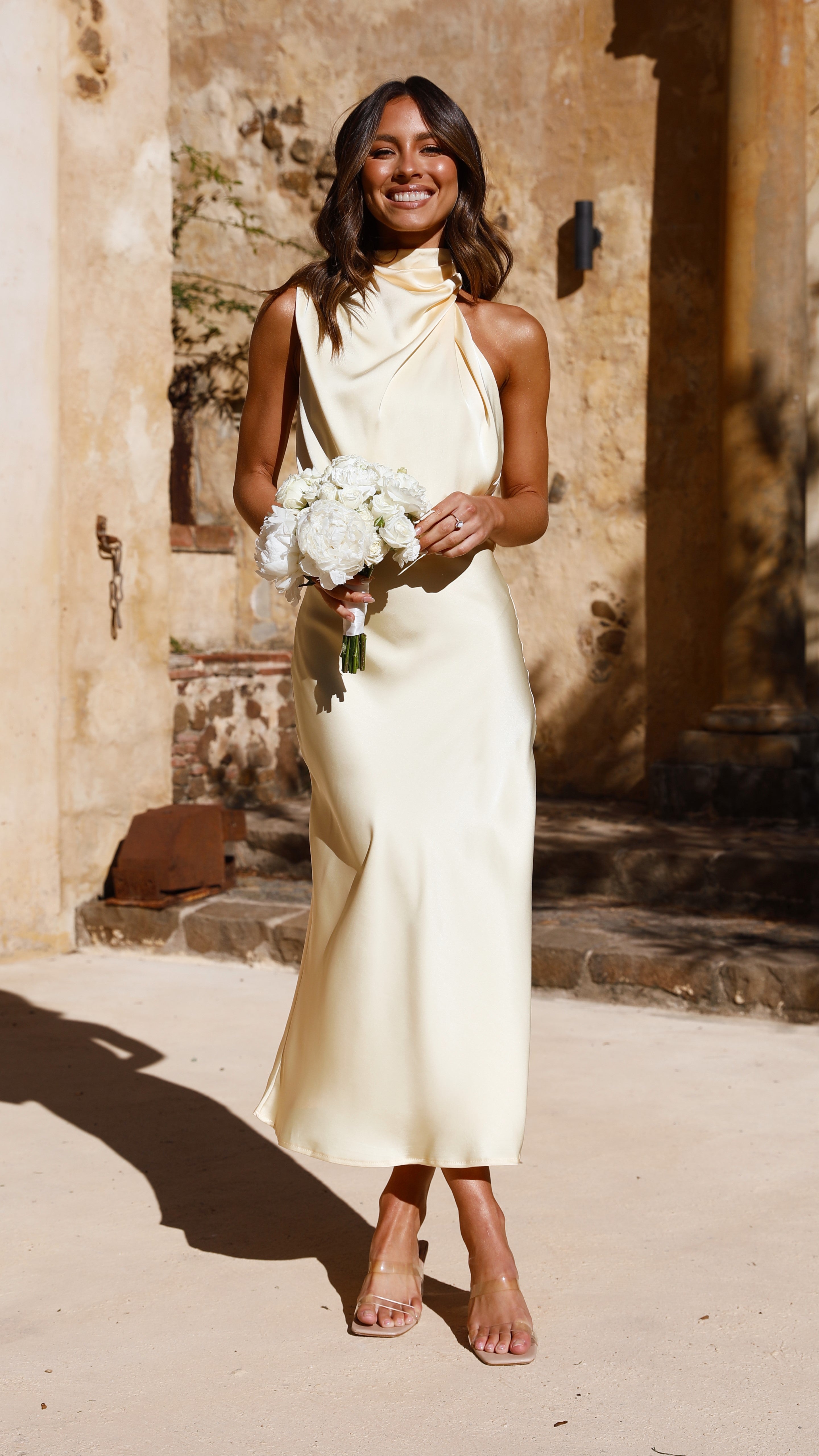 Kikodress - Esther Maxi Dress - Yellow