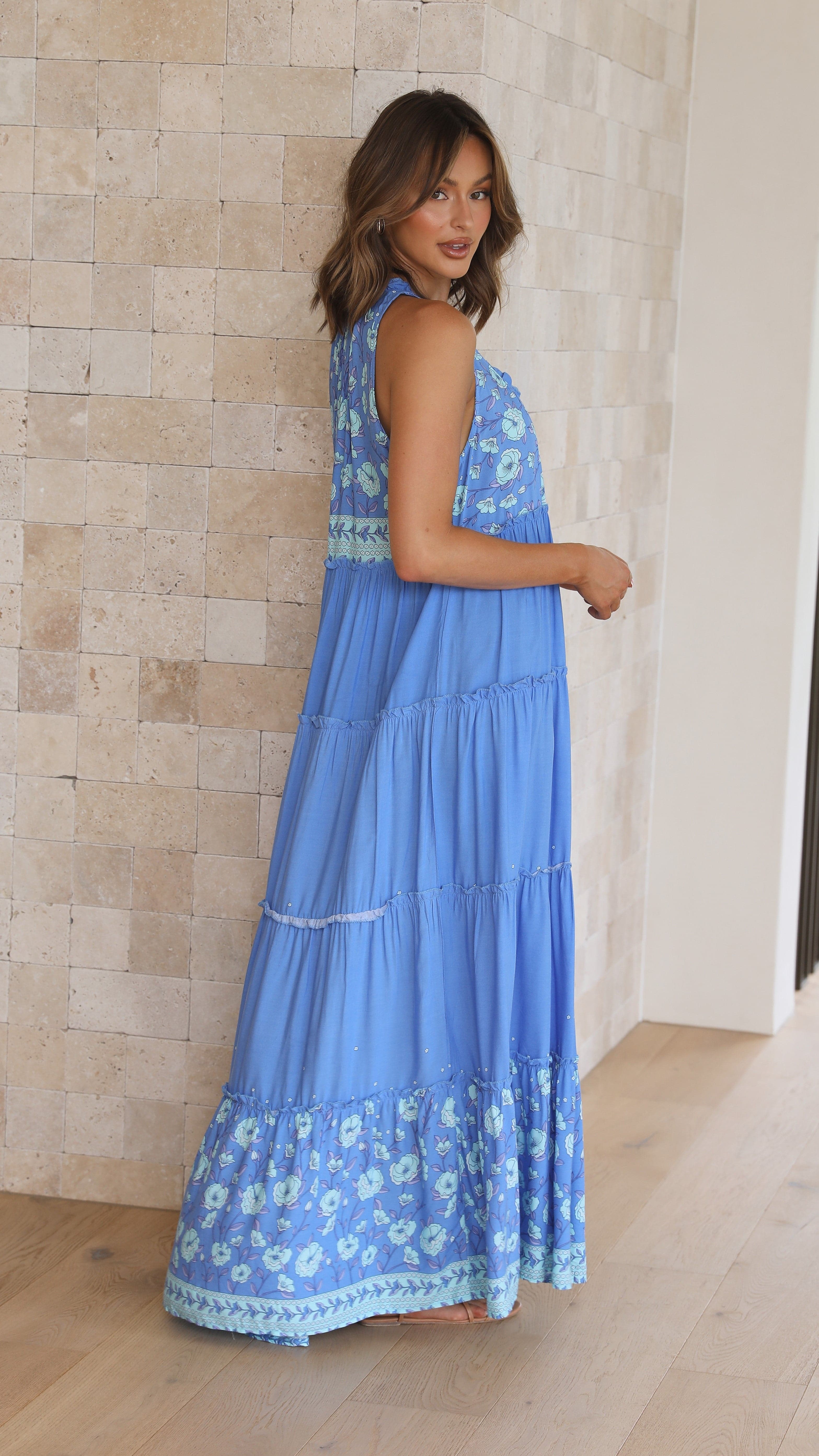 Kikodress - Erryn Maxi Dress - Afina Print