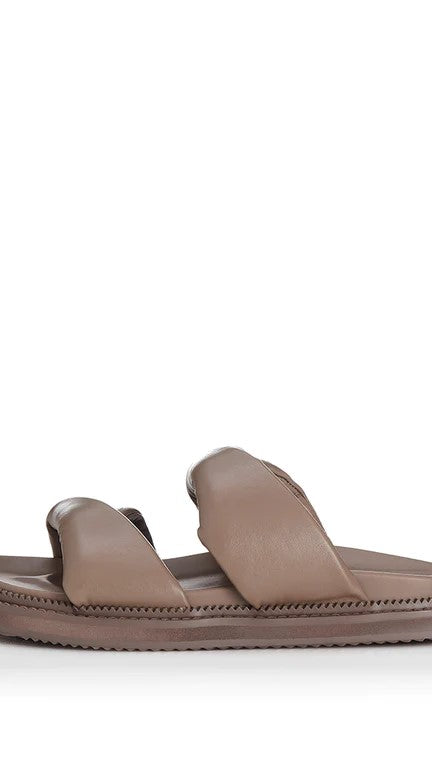 Kikodress - Alias Mae Paris Slide - Taupe Leather